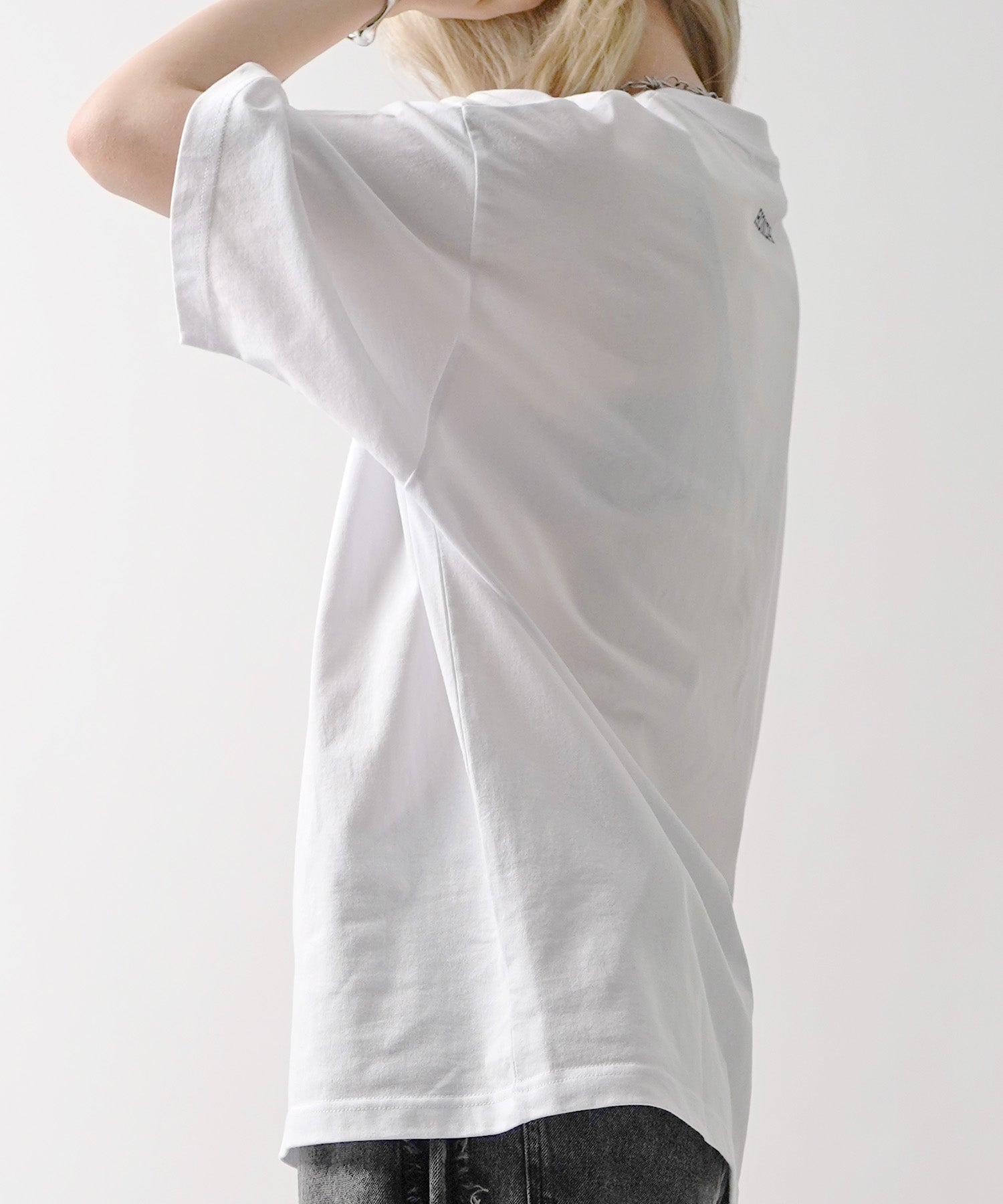 25SS【HONDA / ホンダ】ワンポイントプリント ボックスシルエット 半袖Tシャツ