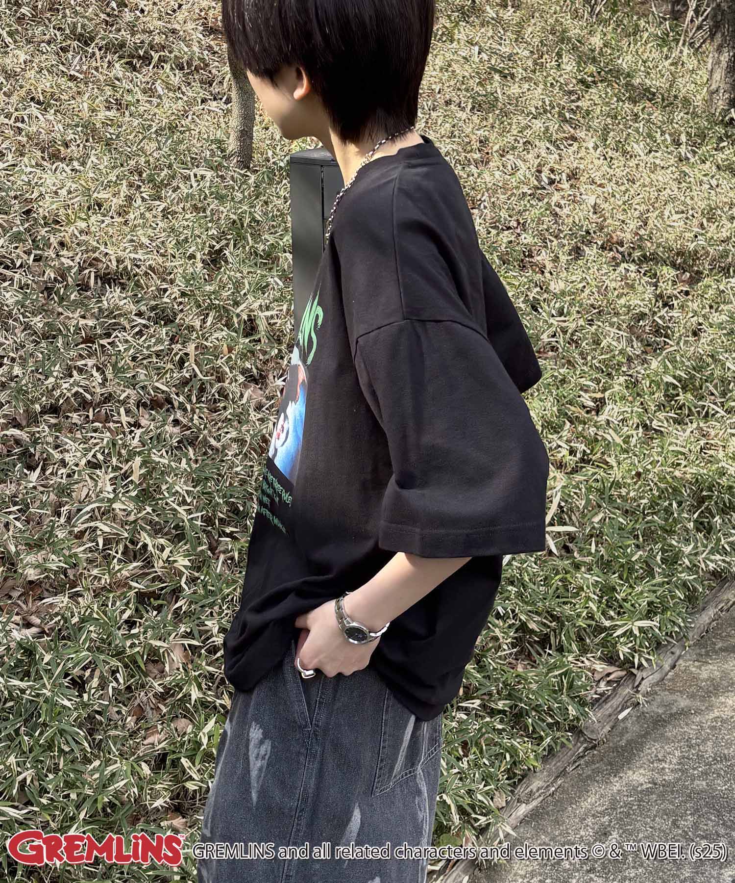 25SS【GREMLINS / グレムリン】retro movie ヴィンテージライク レトロ映画半袖Tシャツ