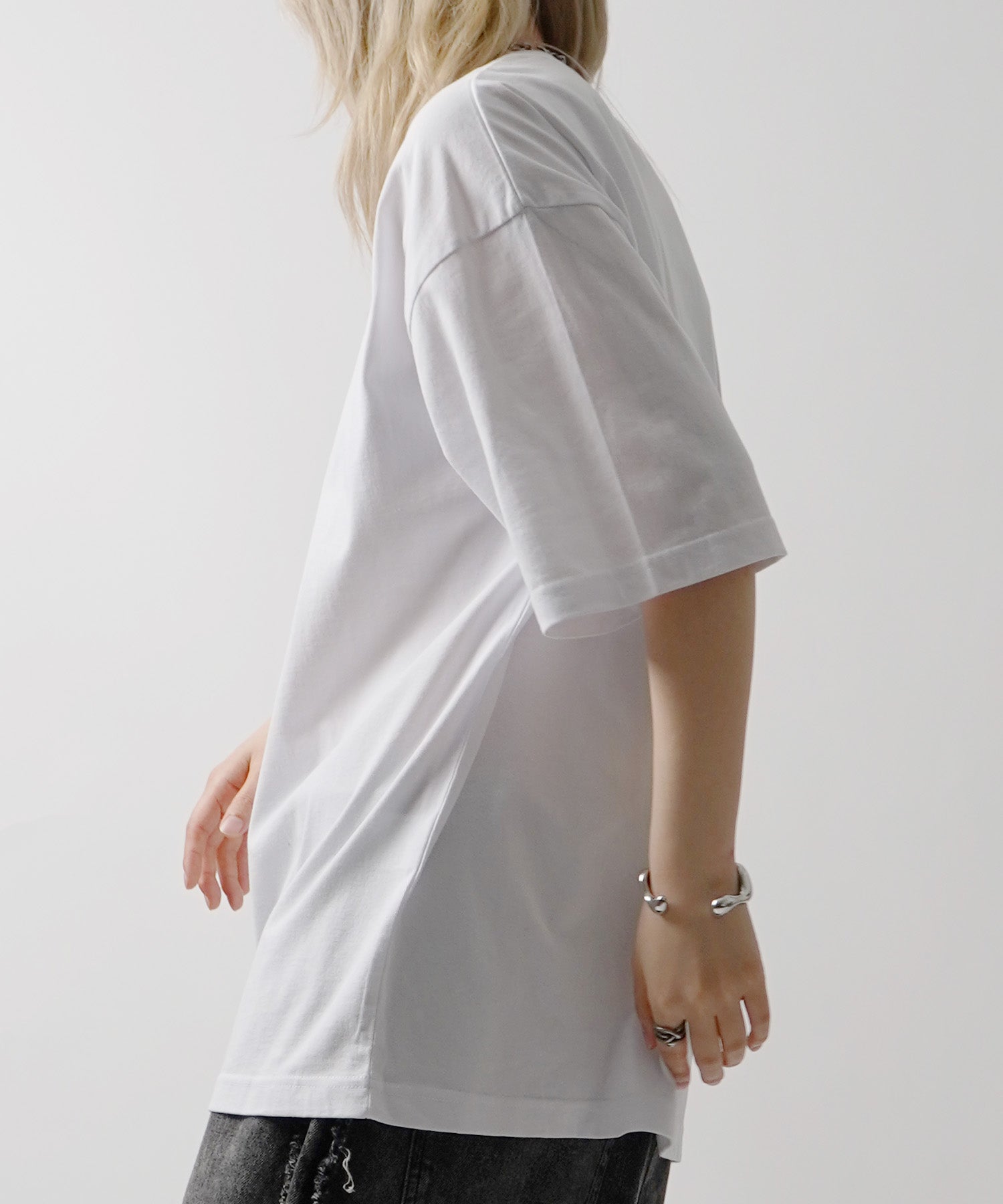 25SS【HONDA / ホンダ】ワンポイントプリント ボックスシルエット 半袖Tシャツ