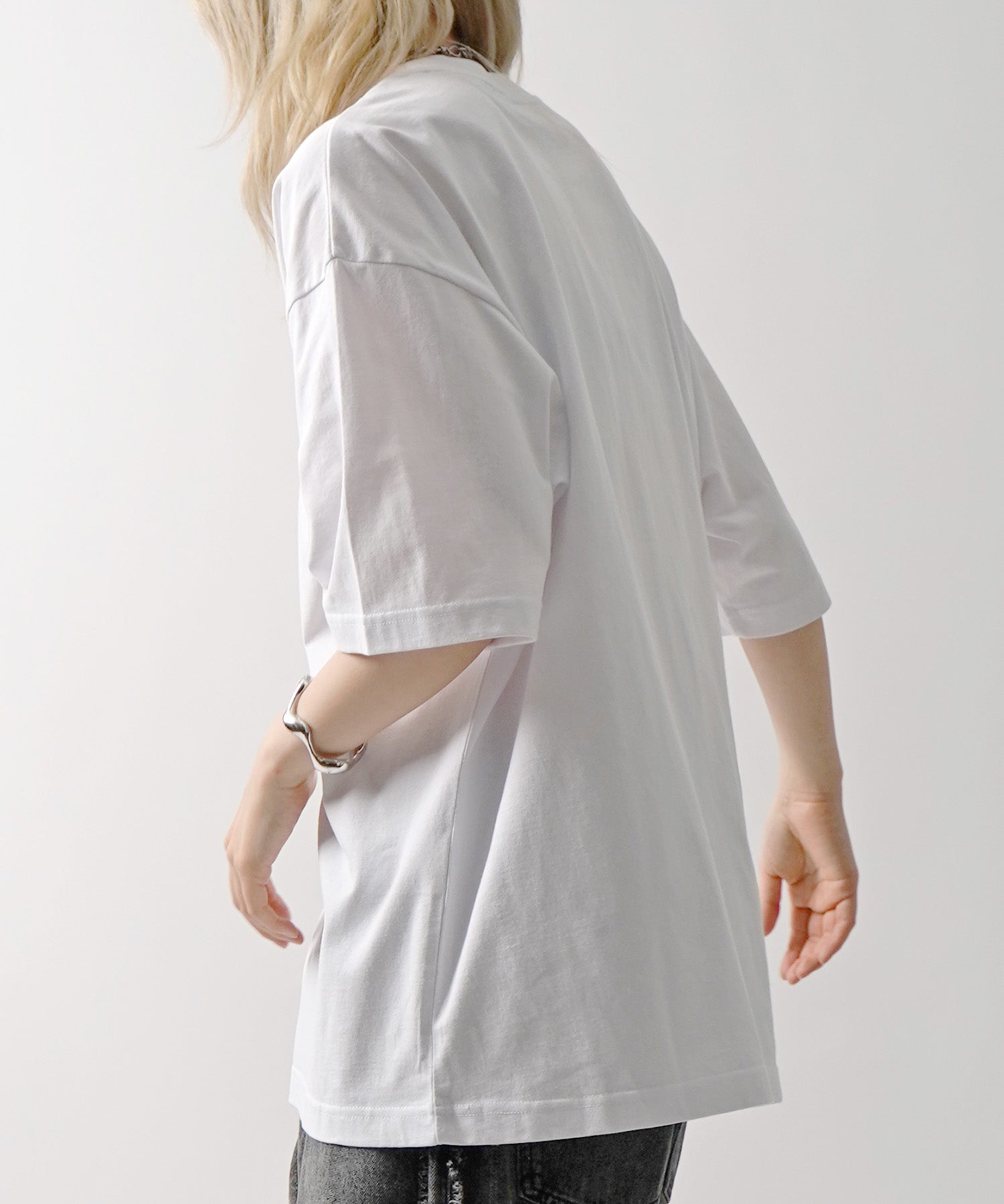 25SS【HONDA / ホンダ】ワンポイントプリント ボックスシルエット 半袖Tシャツ