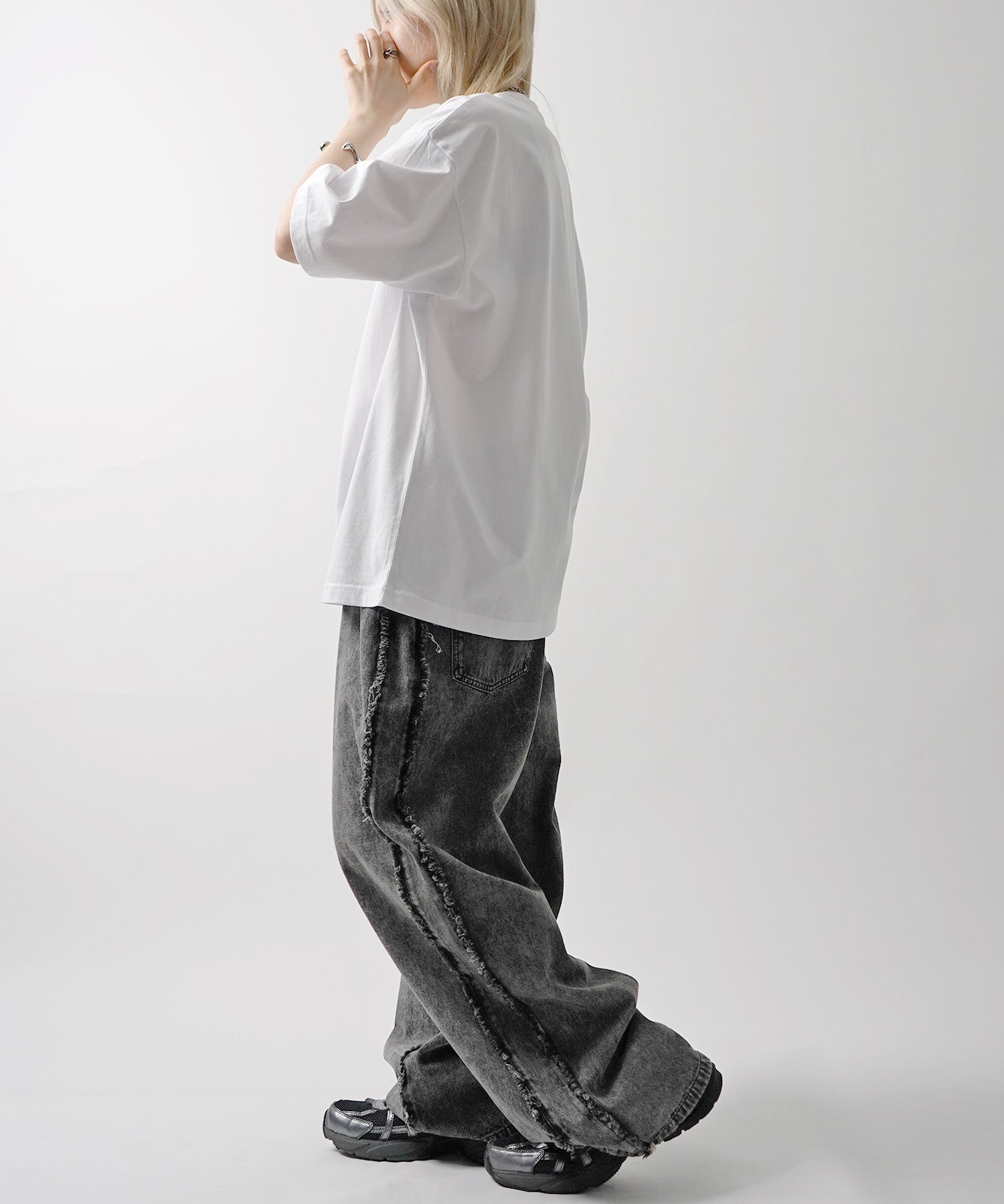 25SS【HONDA / ホンダ】ワンポイントプリント ボックスシルエット 半袖Tシャツ