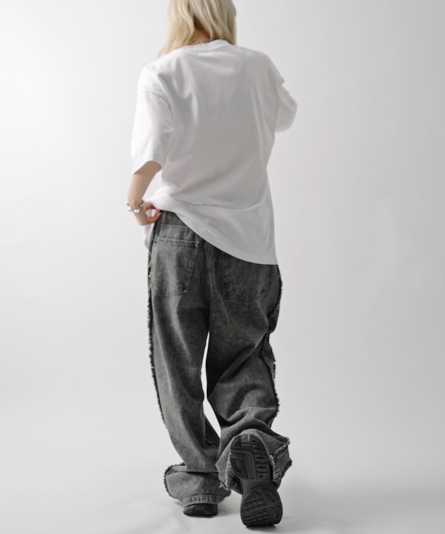 25SS【HONDA / ホンダ】ワンポイントプリント ボックスシルエット 半袖Tシャツ