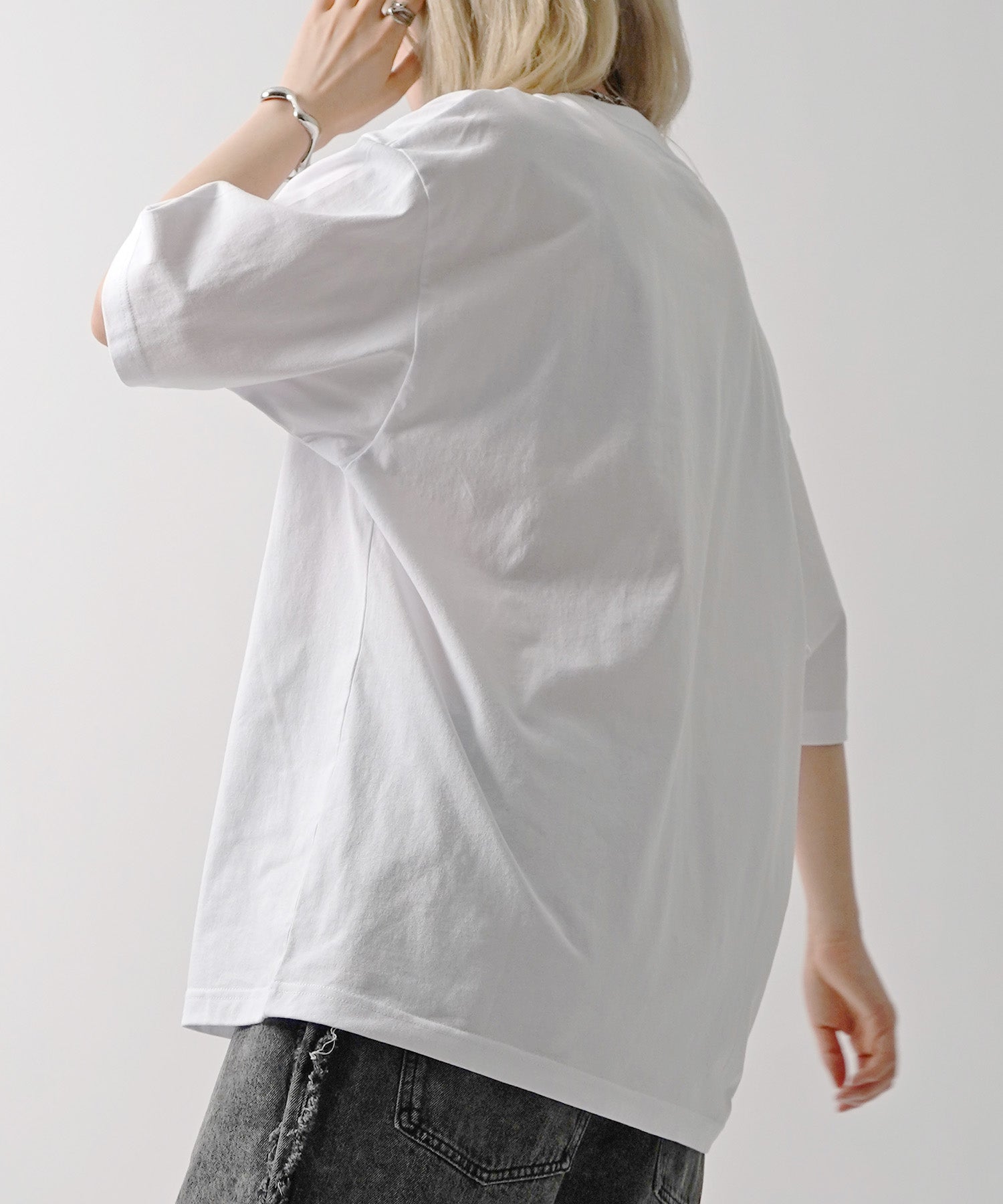 25SS【HONDA / ホンダ】ワンポイントプリント ボックスシルエット 半袖Tシャツ