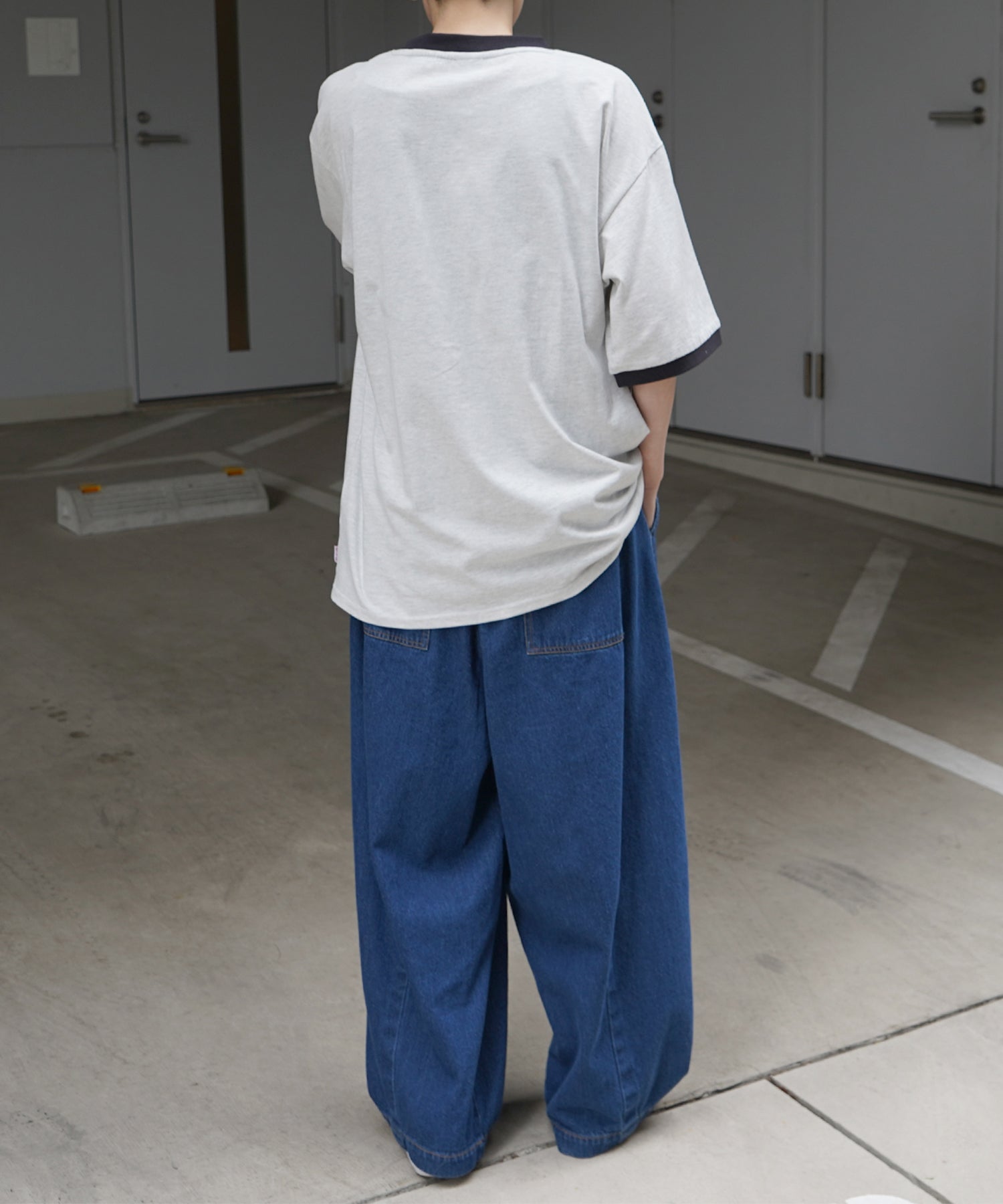 25SS【RED CAP GIRL】リンガー ビッグシルエット 半袖Tシャツ