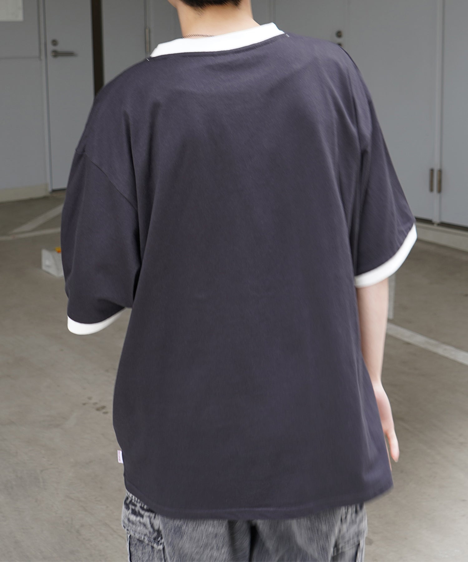 25SS【RED CAP GIRL】リンガー ビッグシルエット 半袖Tシャツ