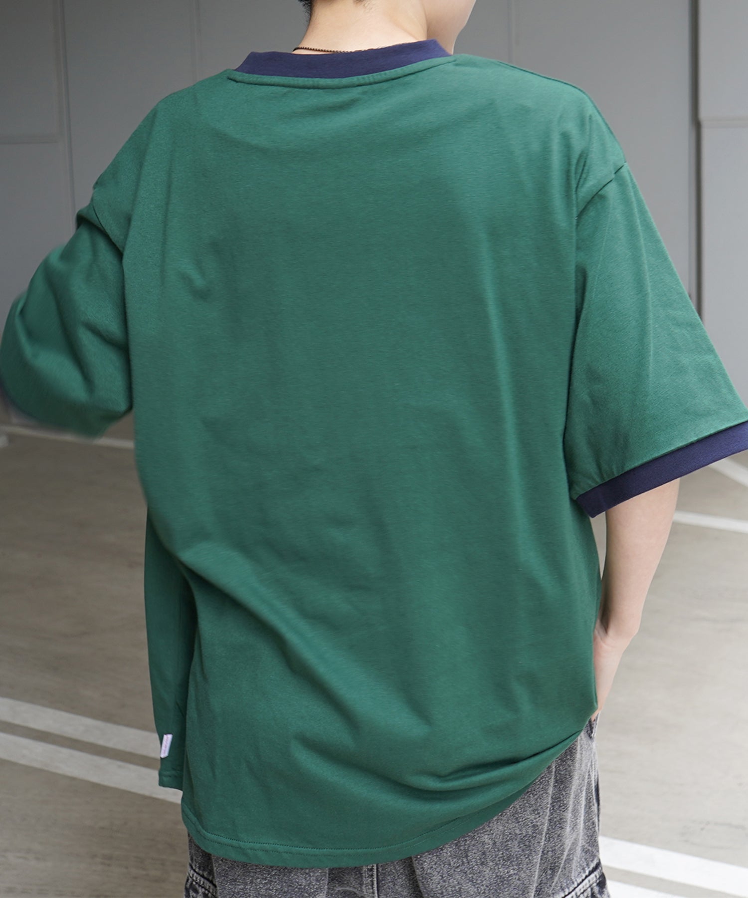 25SS【RED CAP GIRL】リンガー ビッグシルエット 半袖Tシャツ