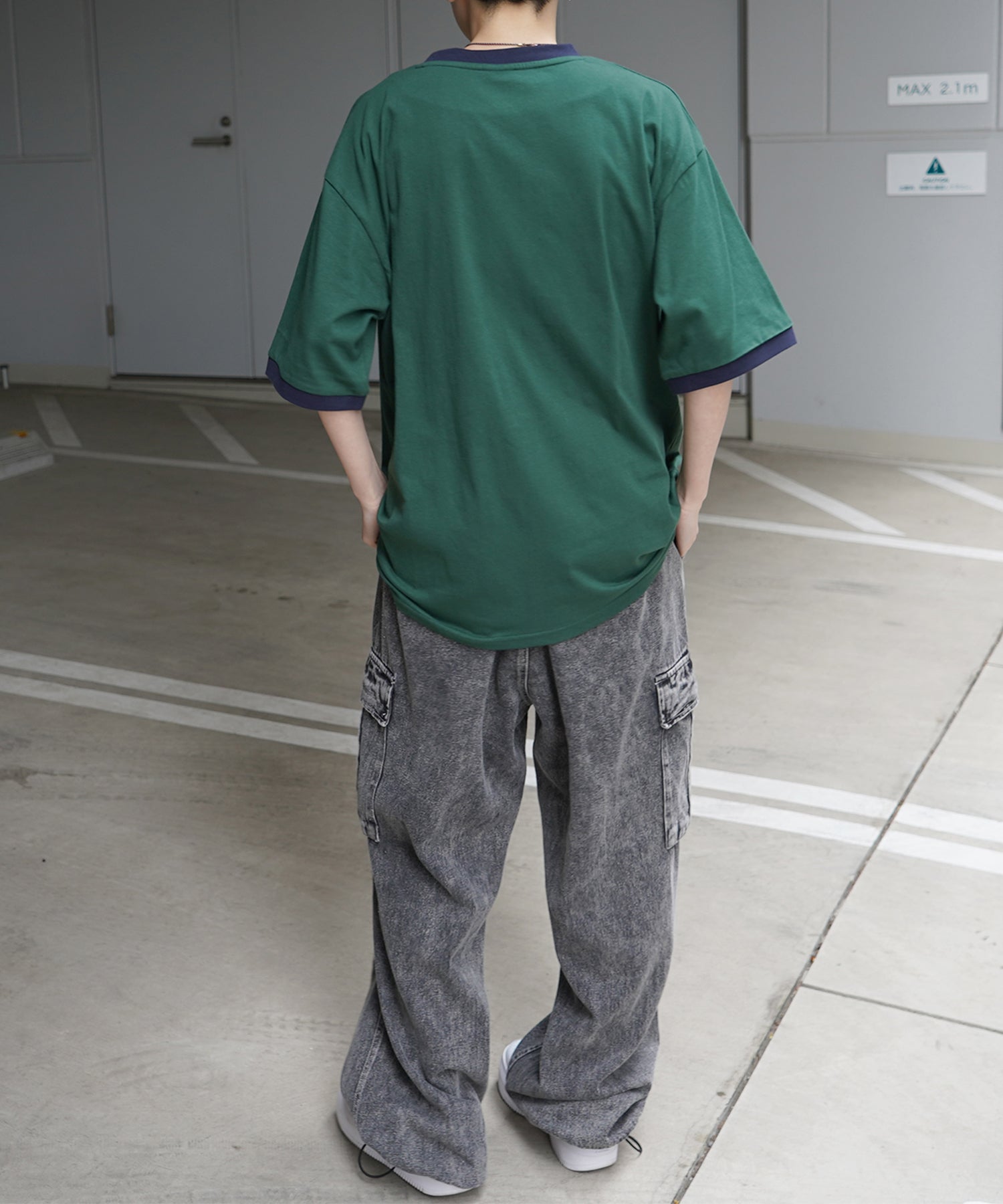 25SS【RED CAP GIRL】リンガー ビッグシルエット 半袖Tシャツ