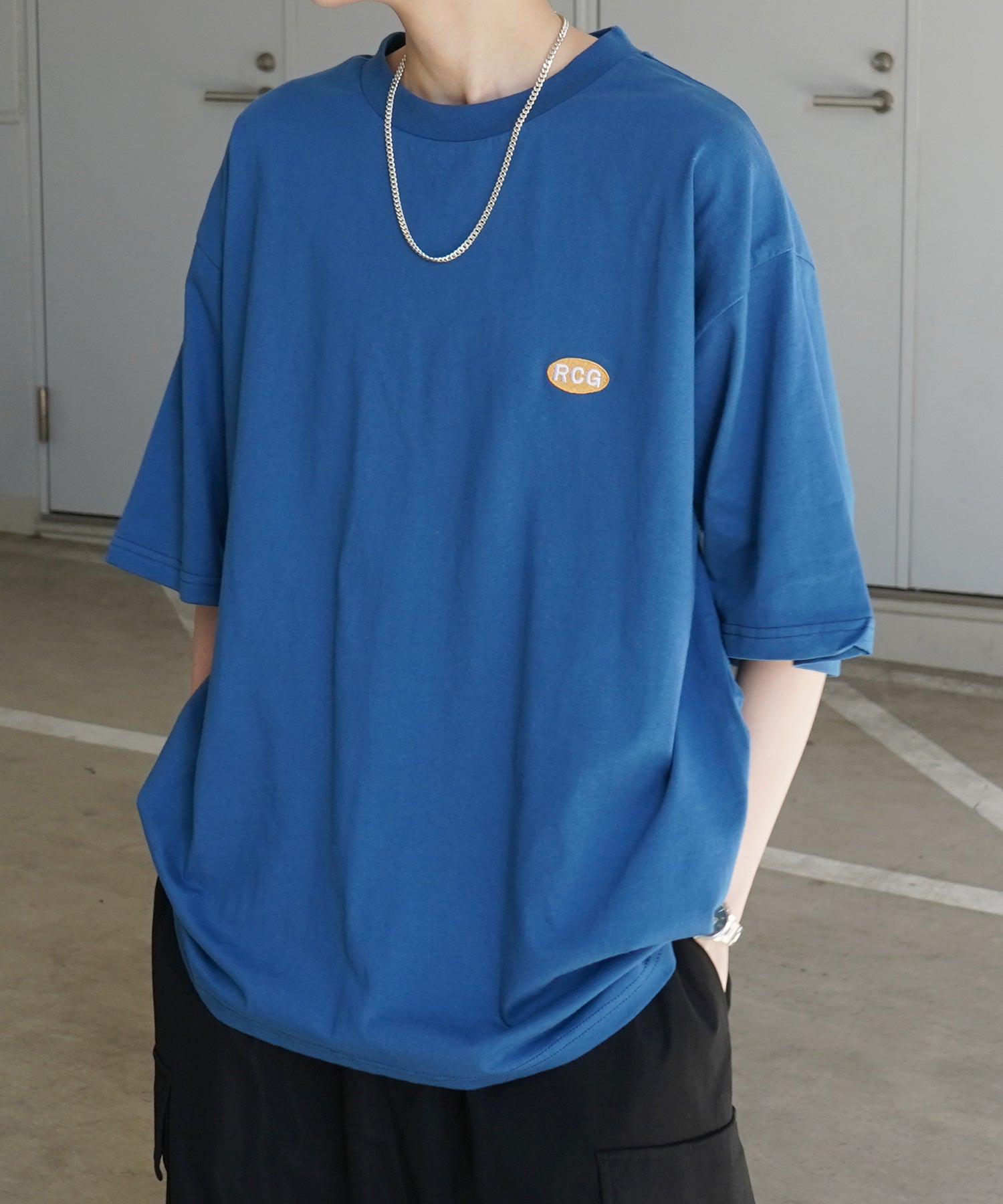 25SS【RED CAP GIRL】バックプリント ビッグシルエット半袖Tシャツ