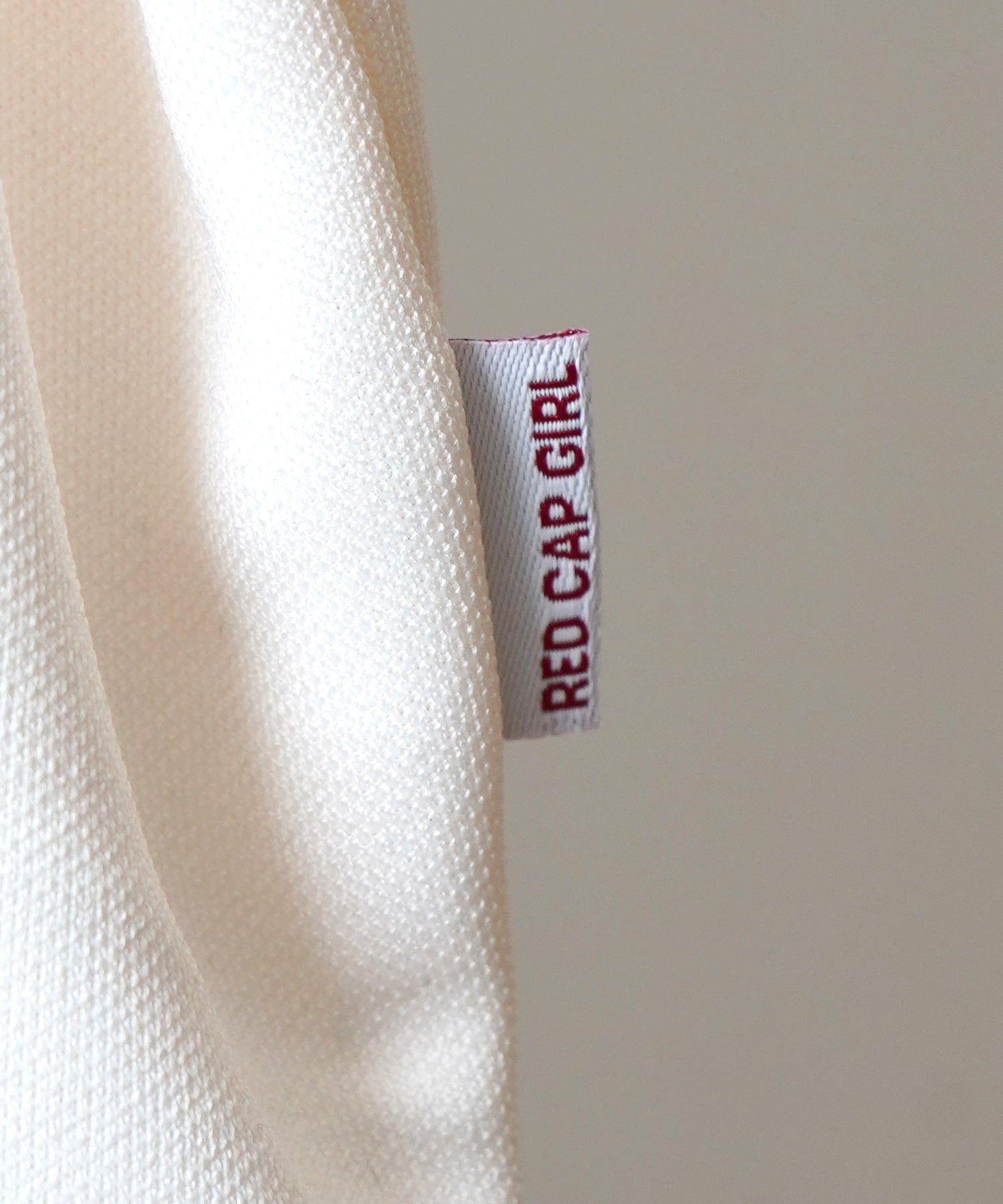 25SS【RED CAP GIRL】セットアップ対応 ビッグシルエット バックプリント 袖ライン ジャージトラックジャケット