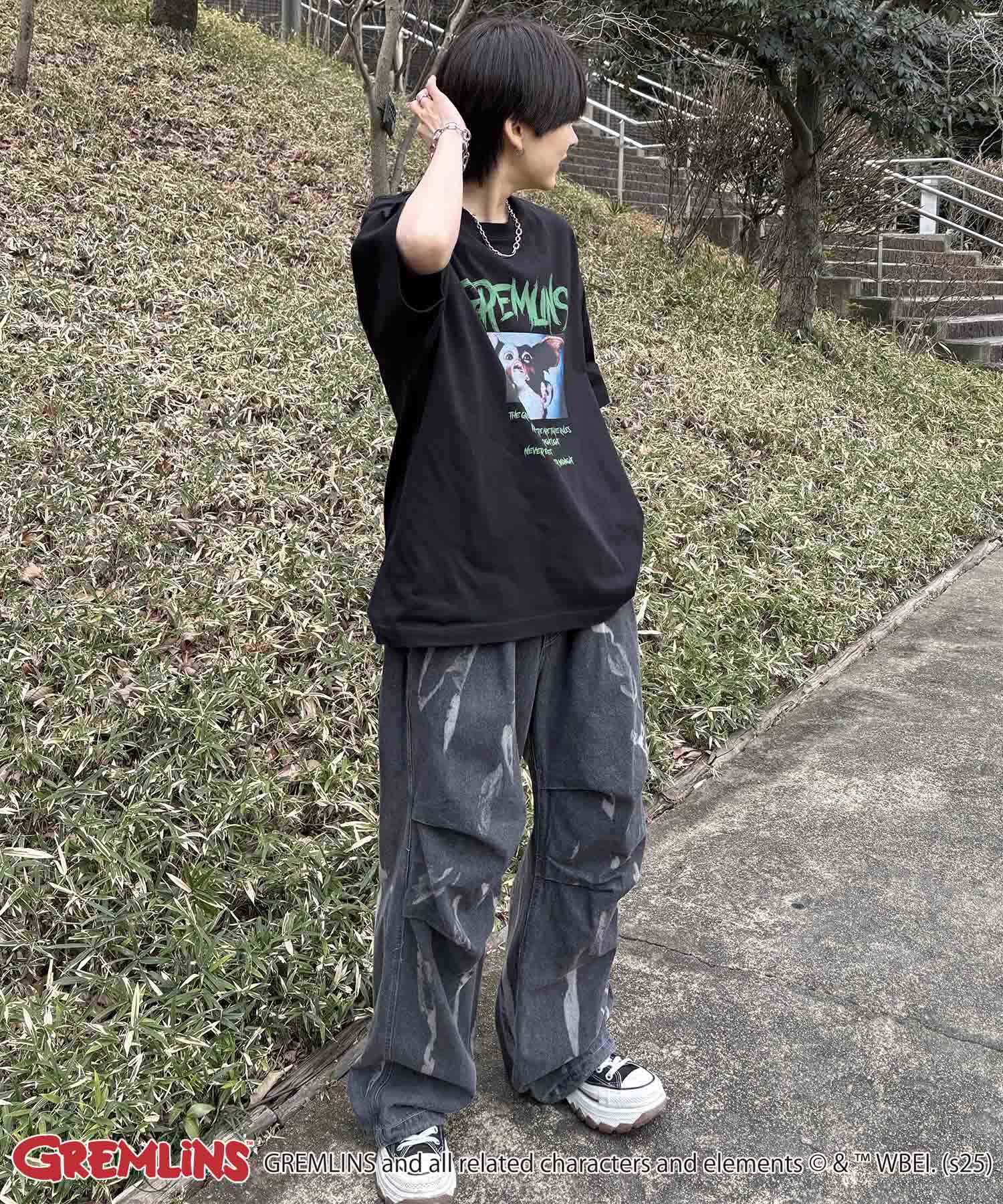 25SS【GREMLINS / グレムリン】retro movie ヴィンテージライク レトロ映画半袖Tシャツ