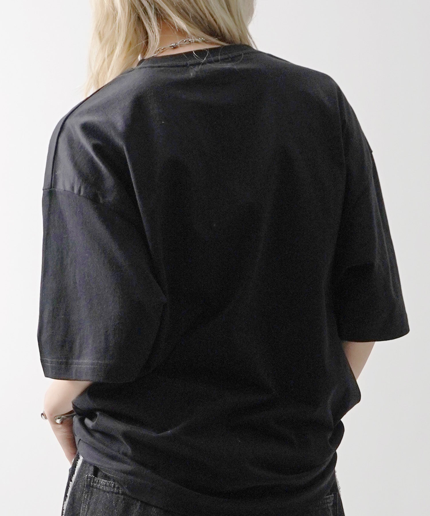 25SS【HONDA / ホンダ】ワンポイントプリント ボックスシルエット 半袖Tシャツ