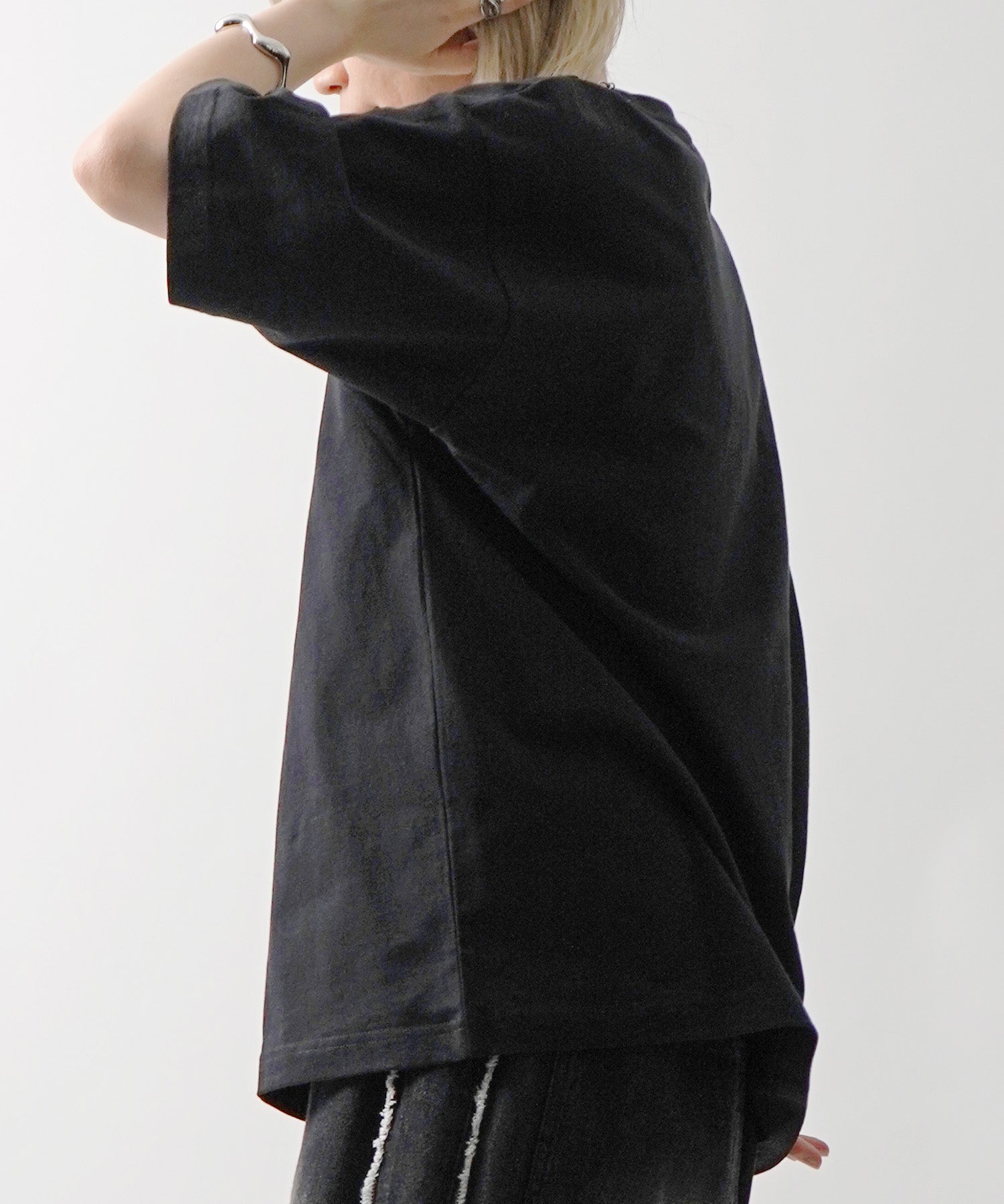 25SS【HONDA / ホンダ】ワンポイントプリント ボックスシルエット 半袖Tシャツ