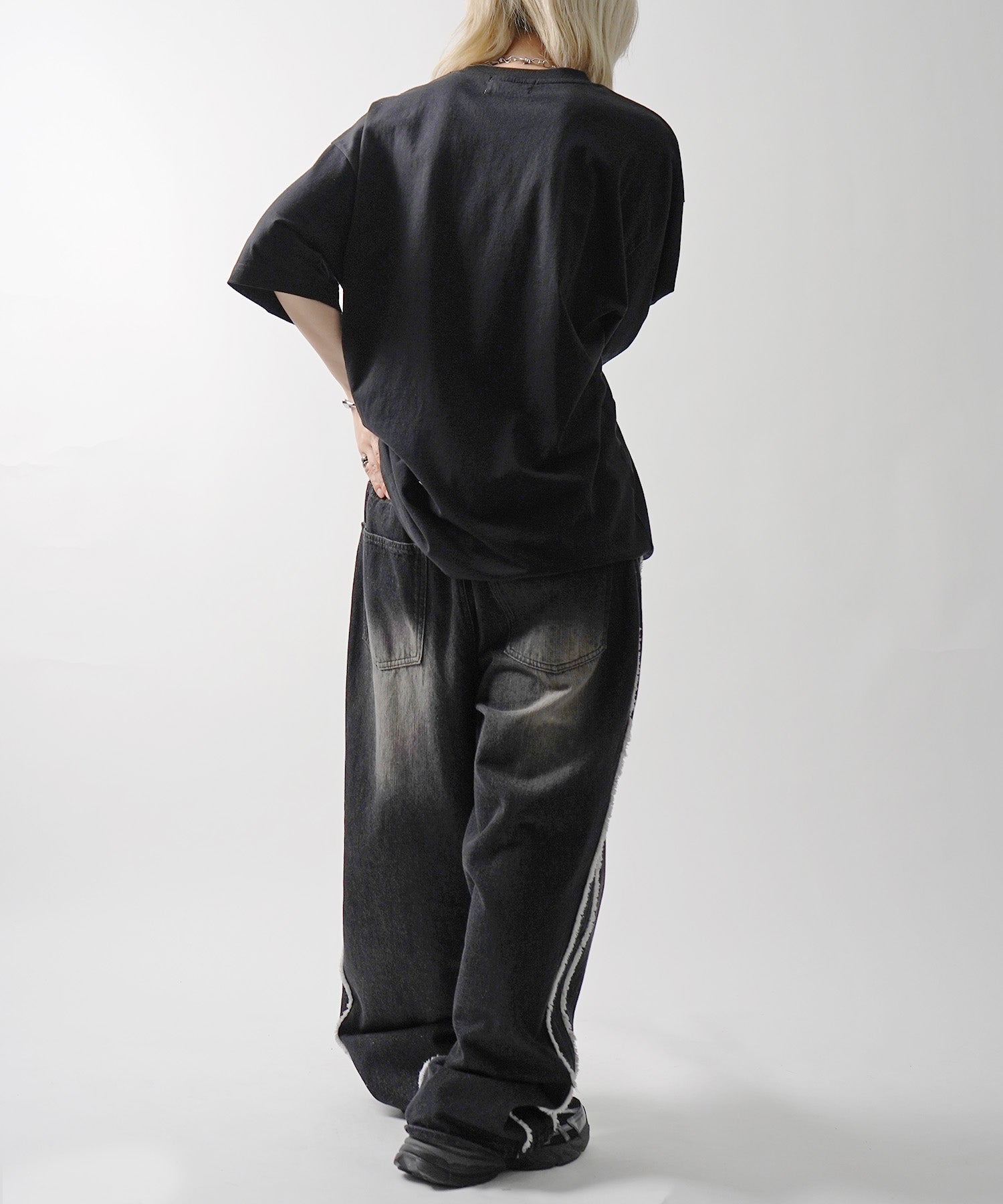 25SS【HONDA / ホンダ】ワンポイントプリント ボックスシルエット 半袖Tシャツ