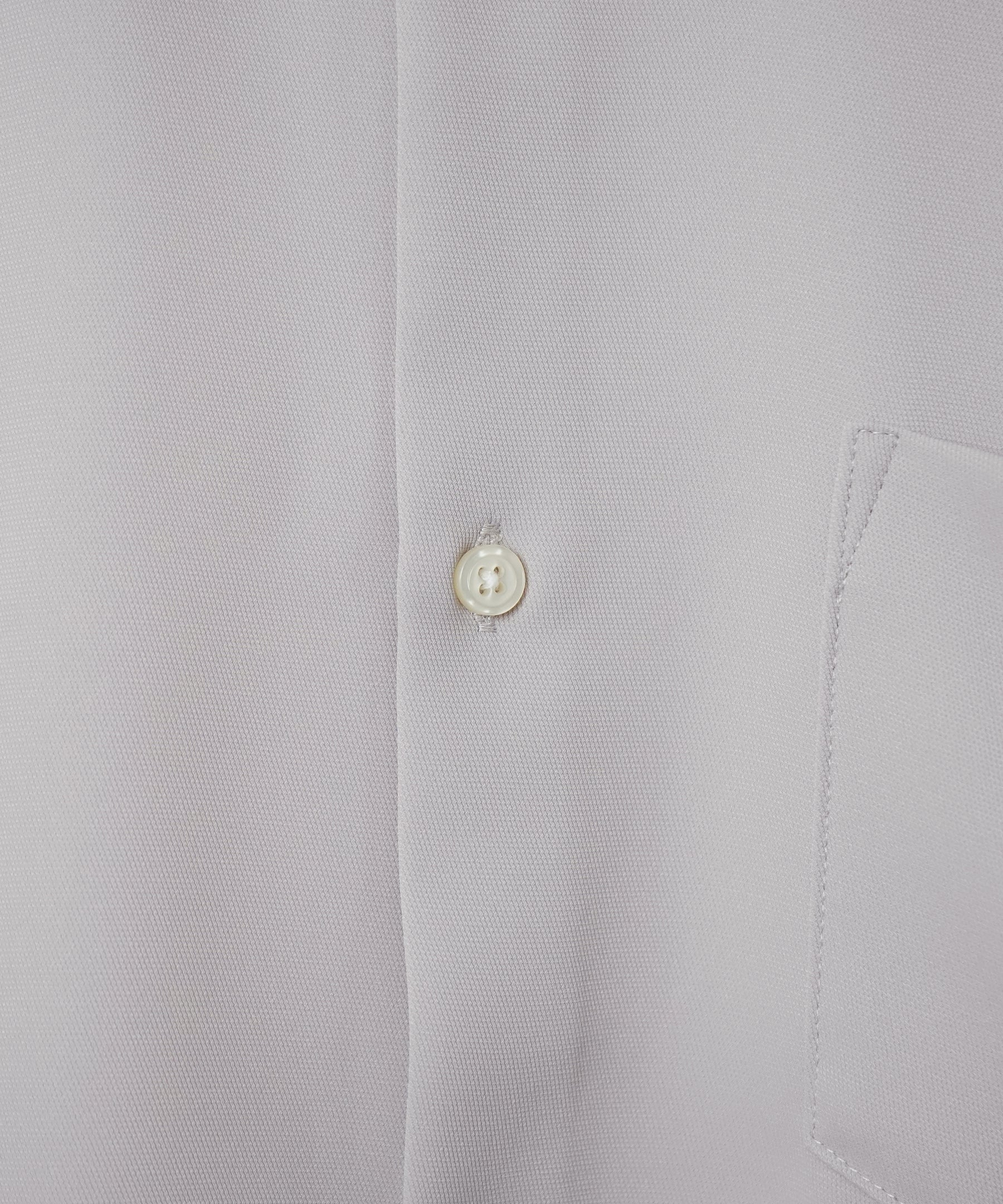 イージーケア ビッグシルエット 襟配色 クレリック半袖シャツ