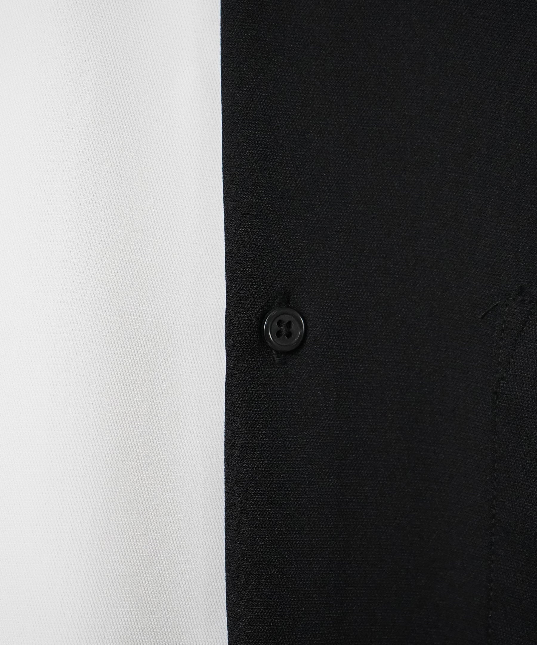 イージーケア ビッグシルエット 襟配色 クレリック半袖シャツ