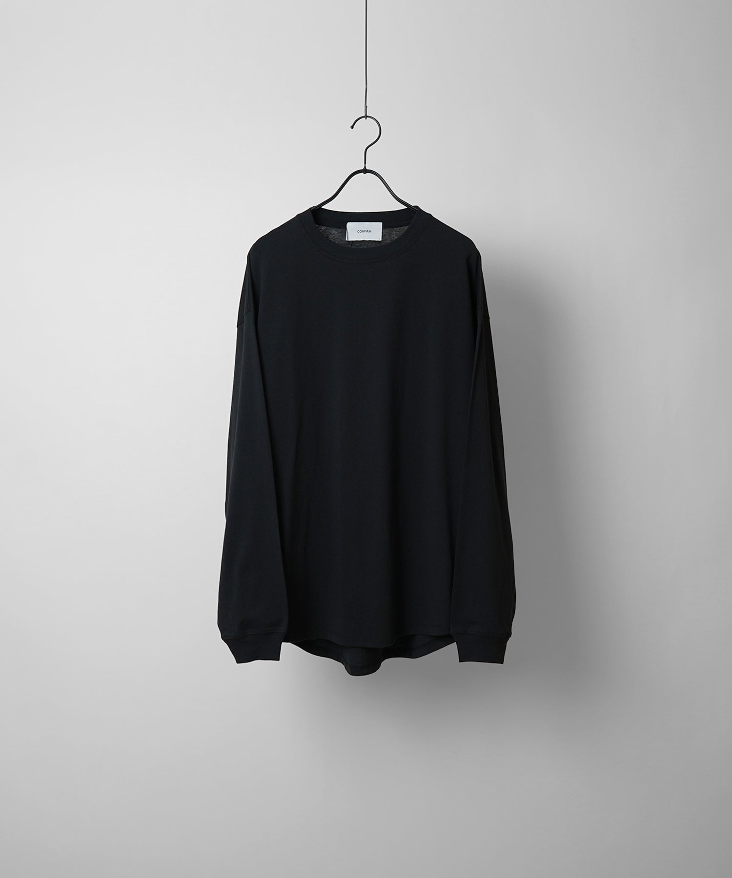 ルーズシルエット クルーネック ベーシックロンT