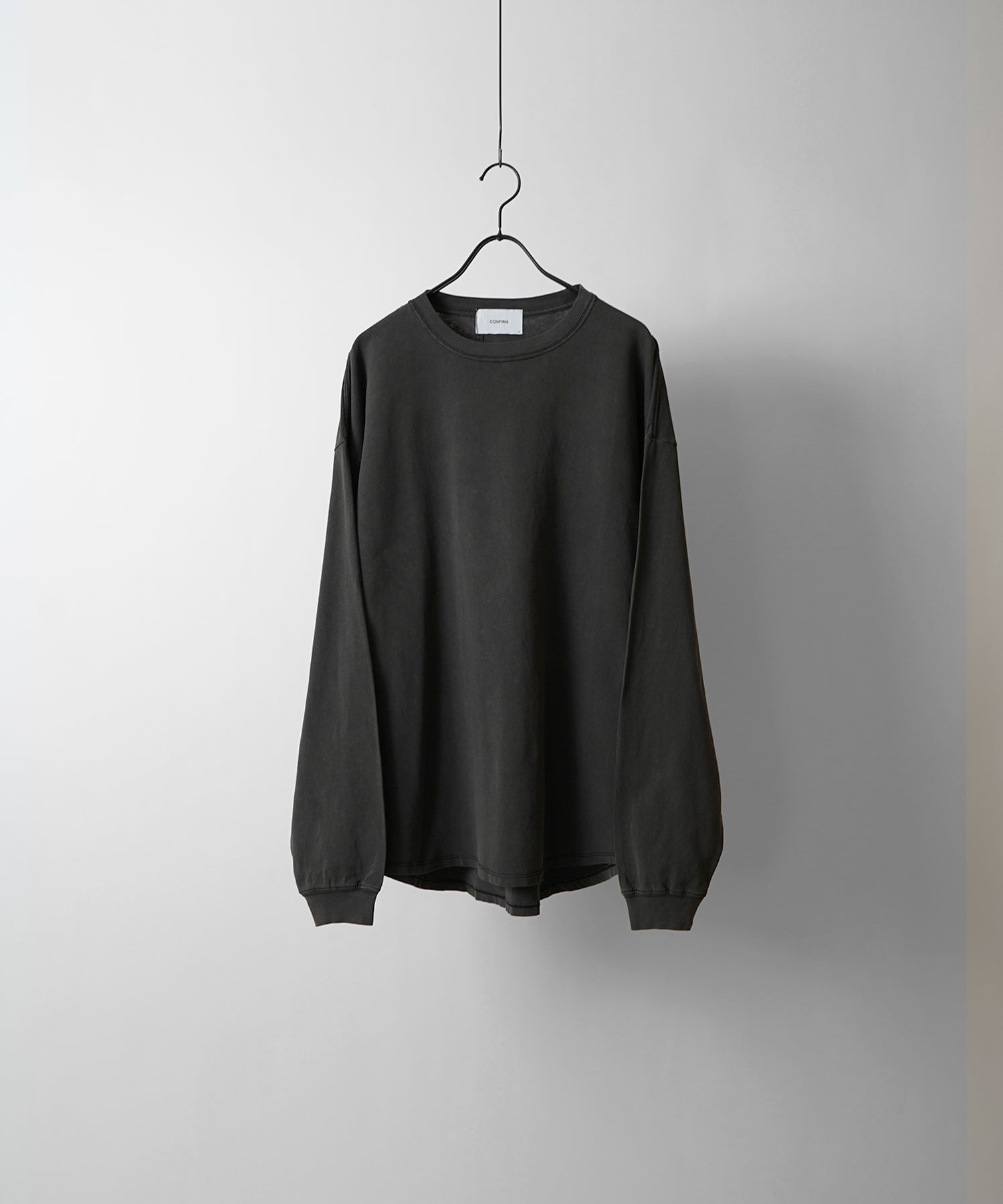 ルーズシルエット クルーネック ベーシックロンT