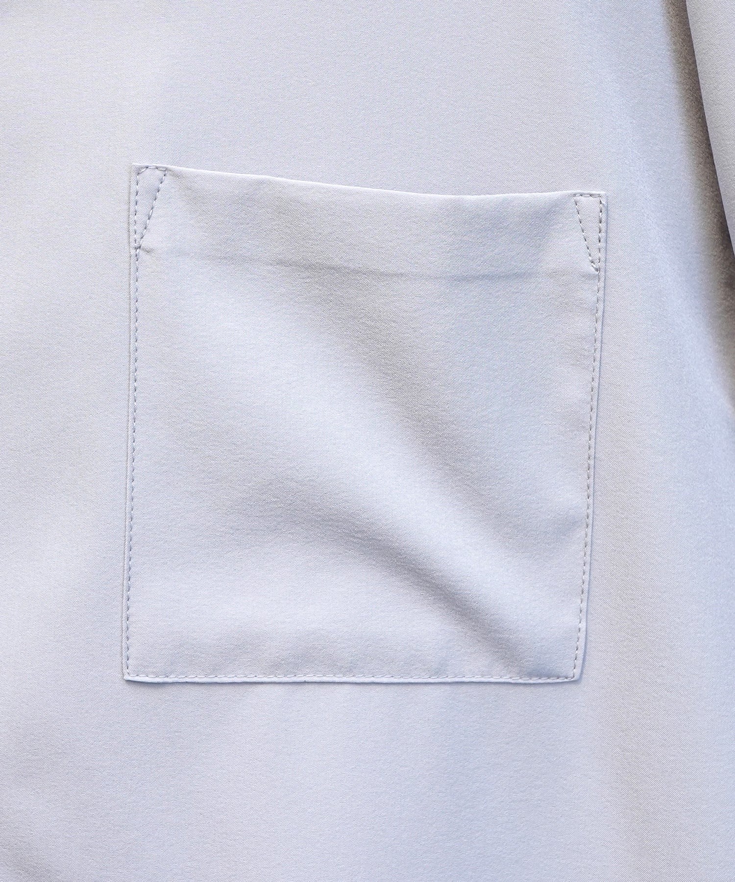 25SS 4WAYストレッチ オープンカラールーズシャツ