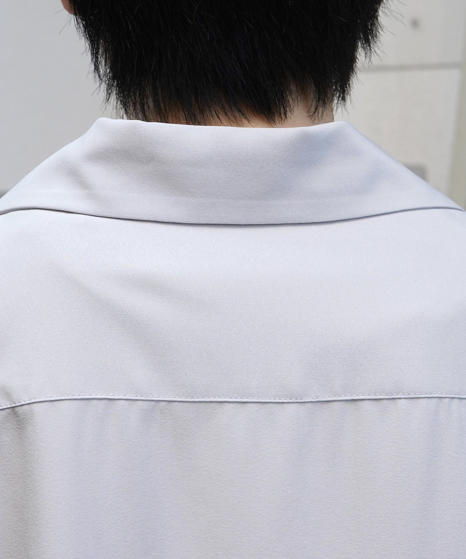 25SS 4WAYストレッチ オープンカラールーズシャツ