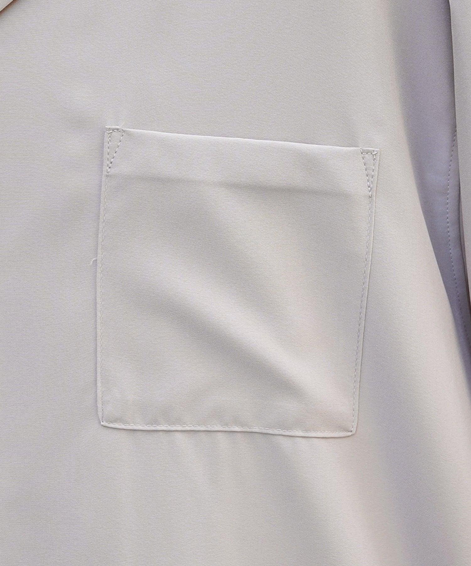 25SS 4WAYストレッチ オープンカラールーズシャツ