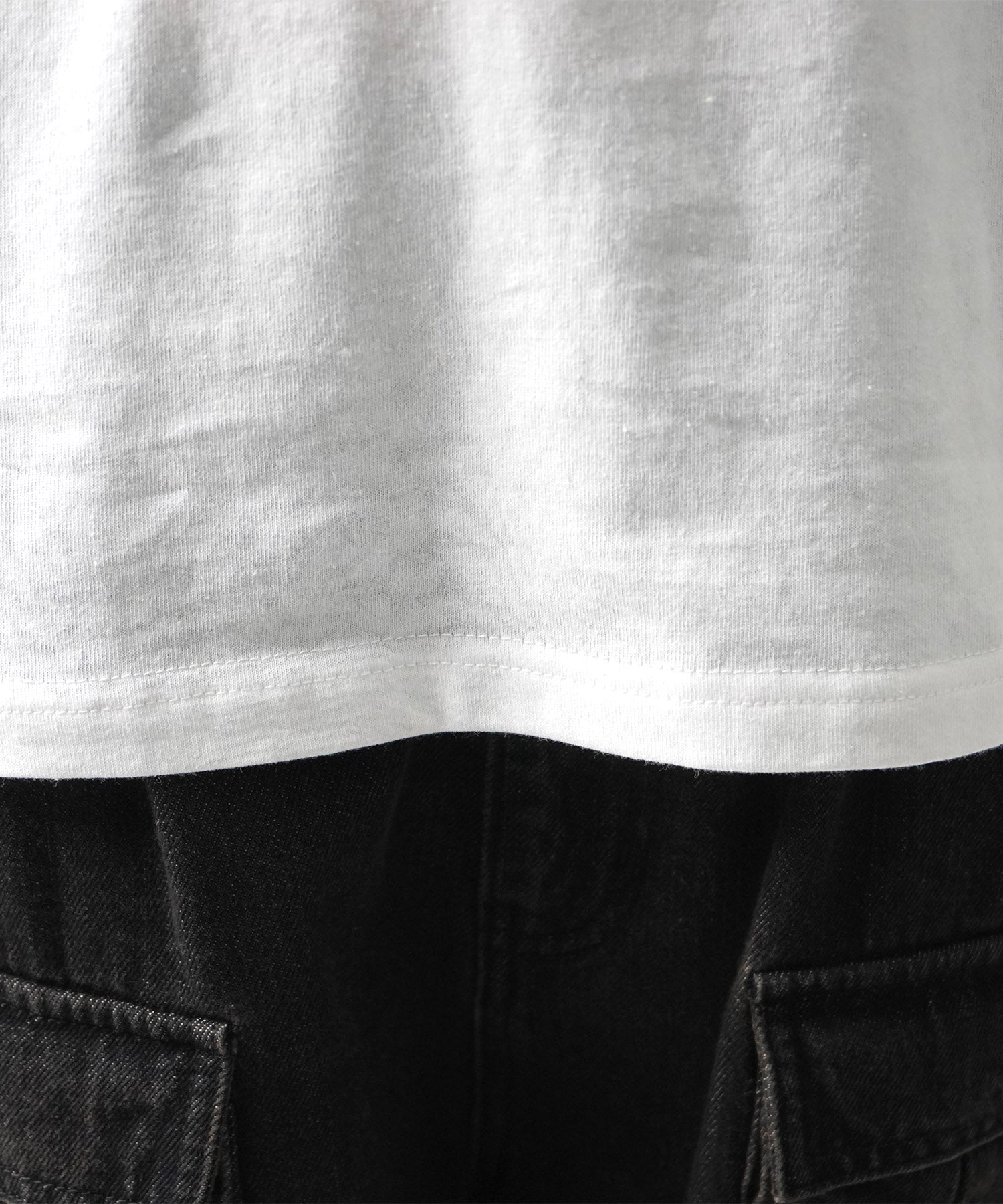 25SS フェードロゴ ボックスシルエット グランジ風 レトロモチーフ バックプリント 半袖Tシャツ