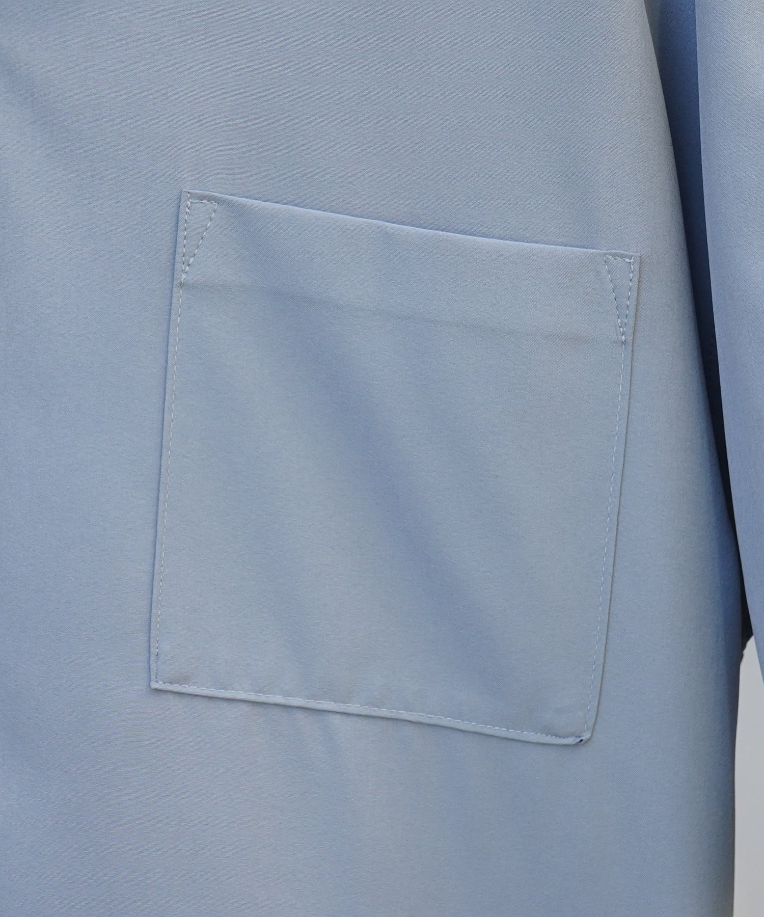 25SS 4WAYストレッチ オープンカラールーズシャツ