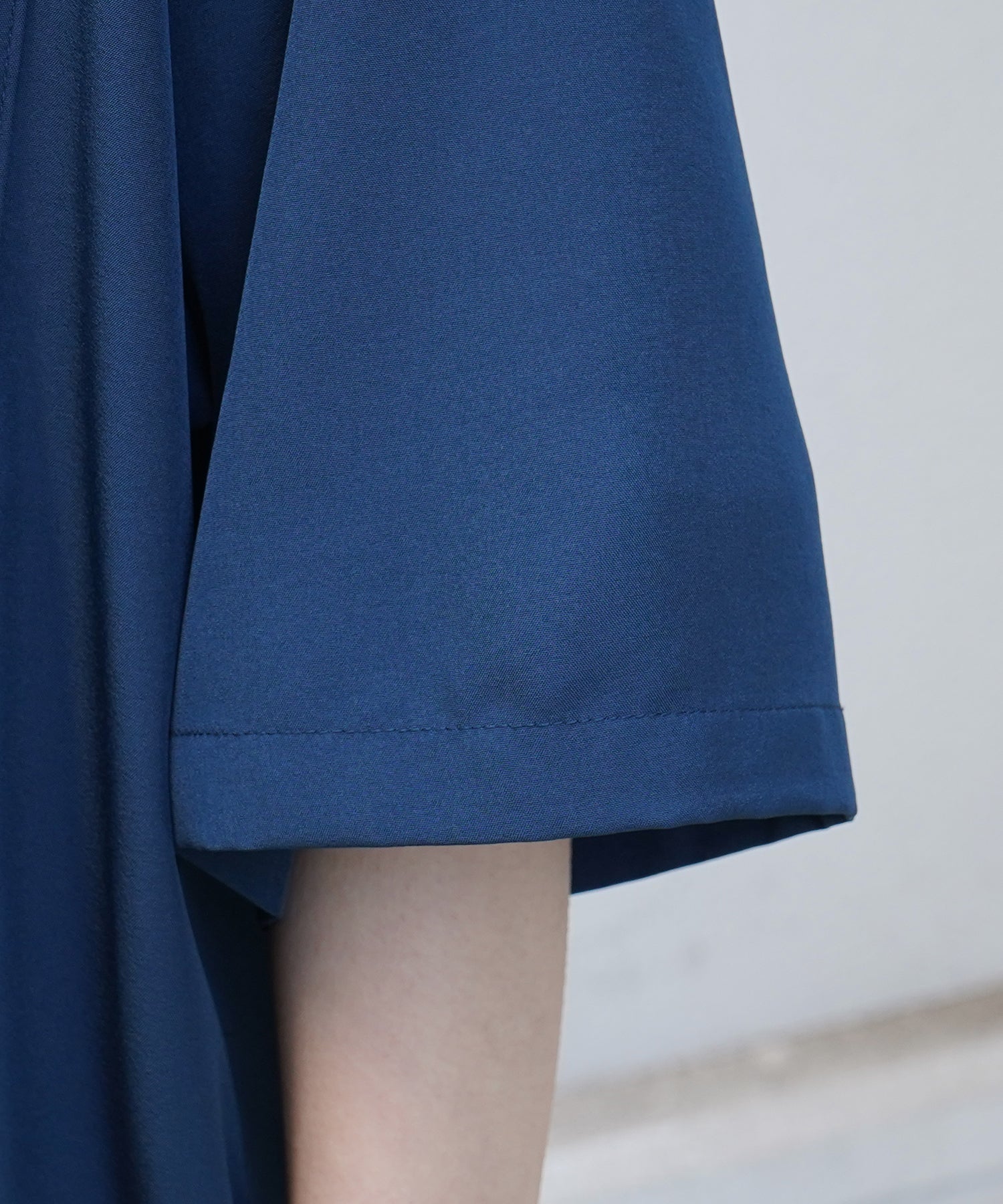 25SS 4WAYストレッチ オープンカラールーズシャツ