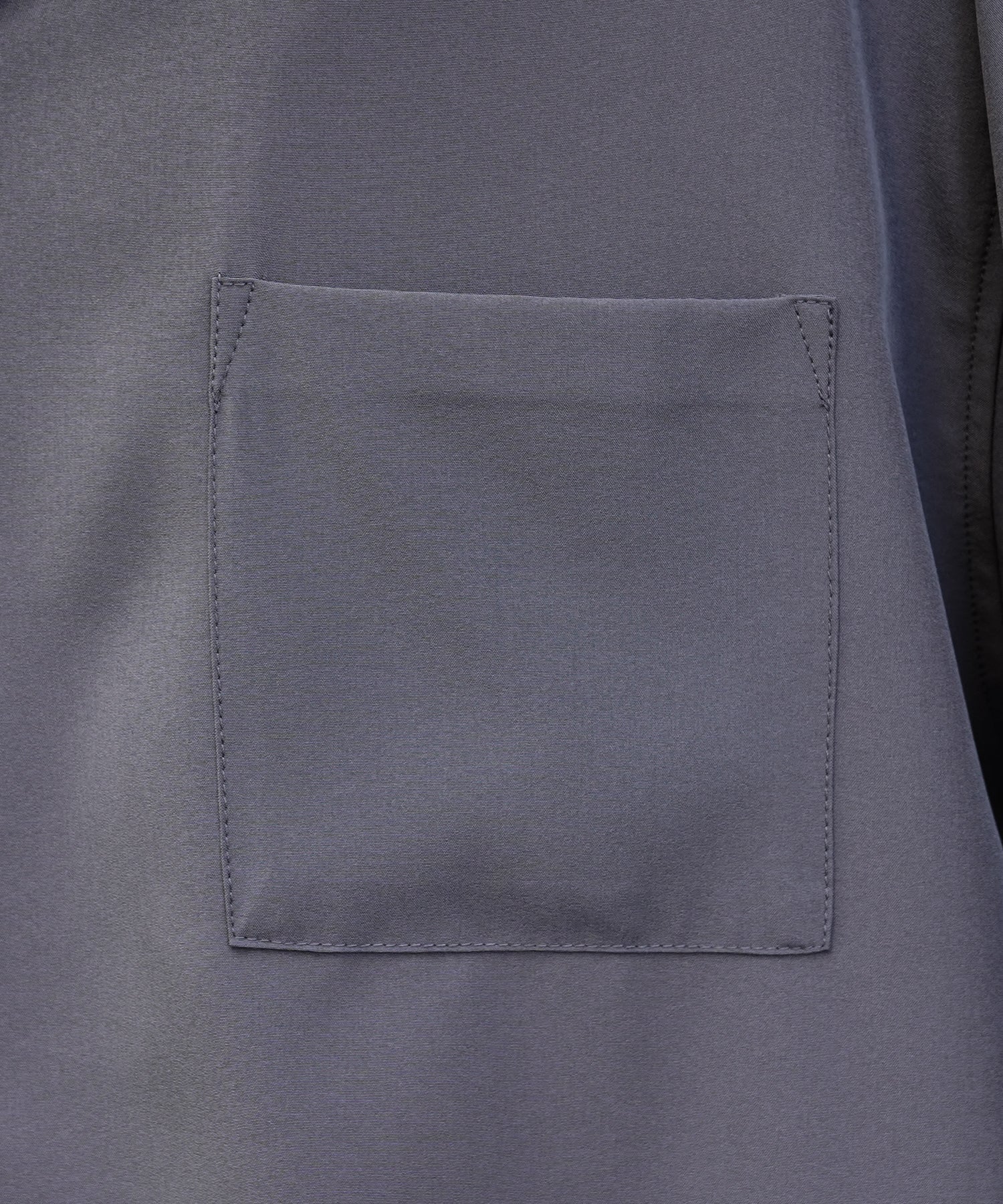 25SS 4WAYストレッチ オープンカラールーズシャツ