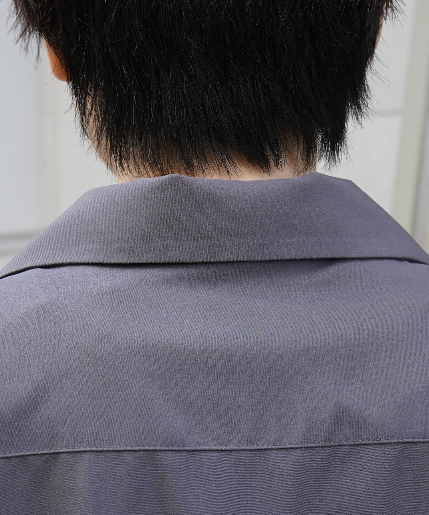 25SS 4WAYストレッチ オープンカラールーズシャツ