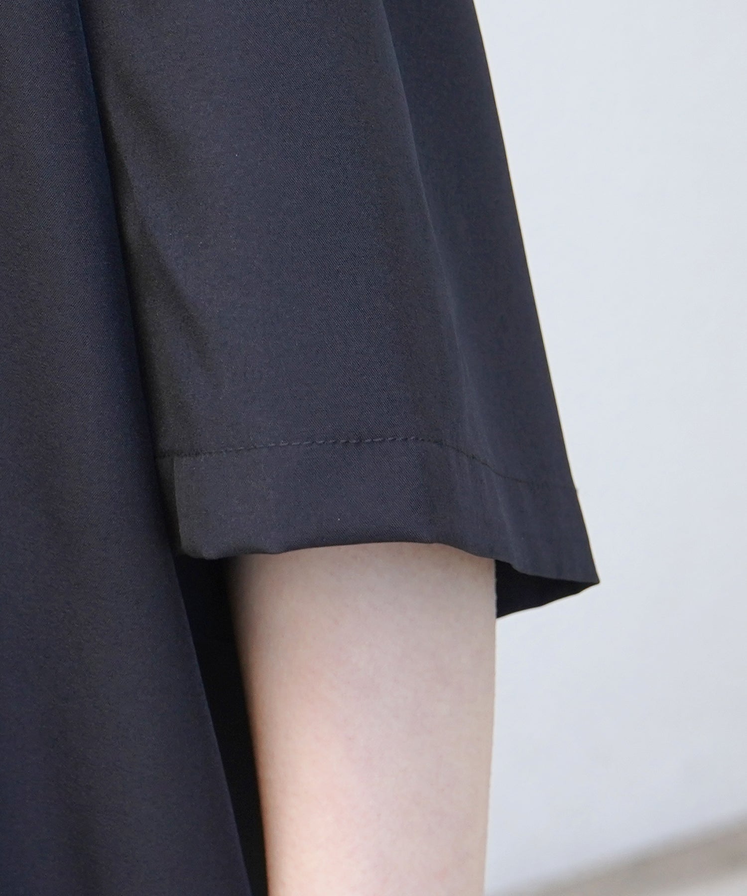 25SS 4WAYストレッチ オープンカラールーズシャツ