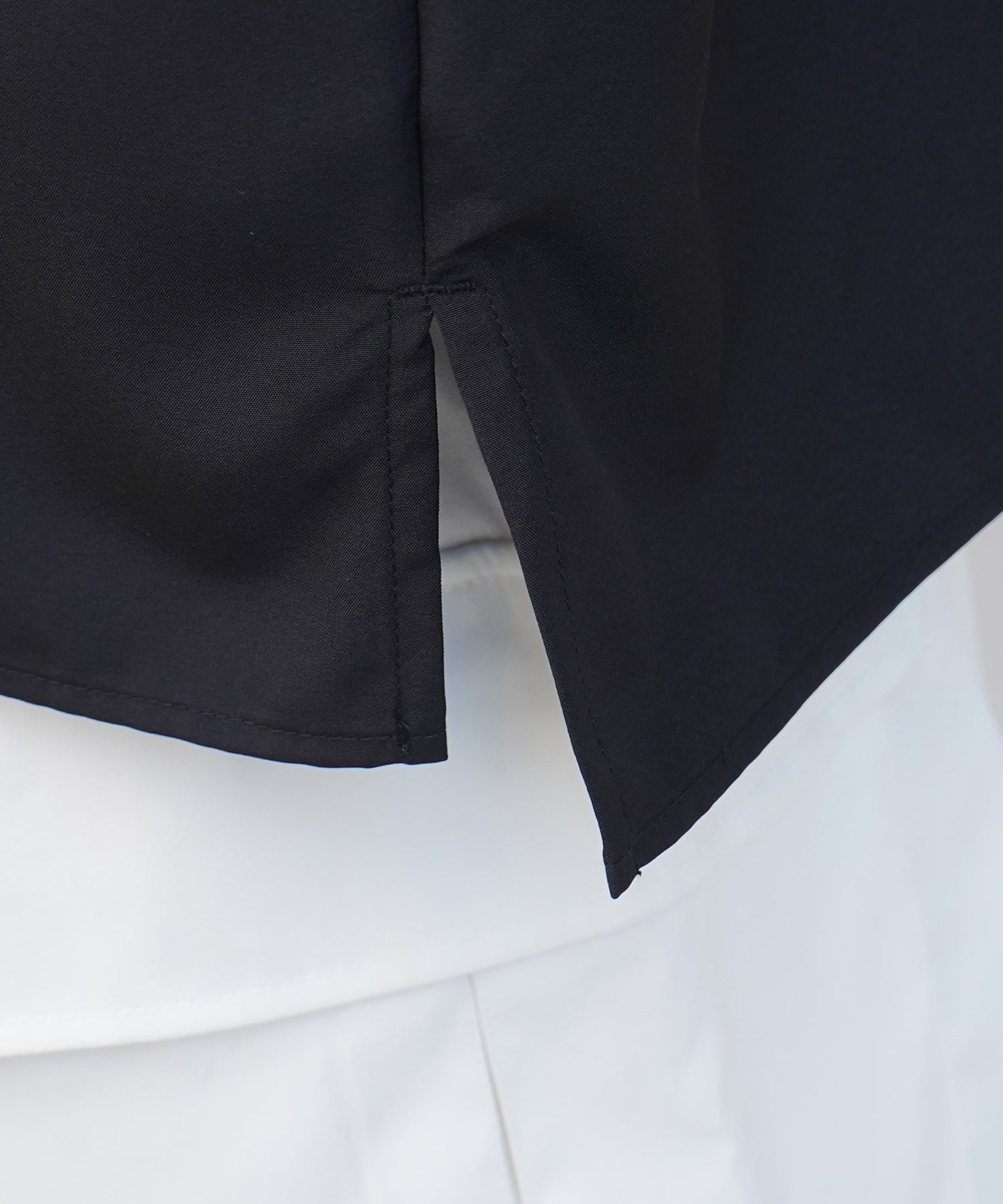 25SS 4WAYストレッチ オープンカラールーズシャツ