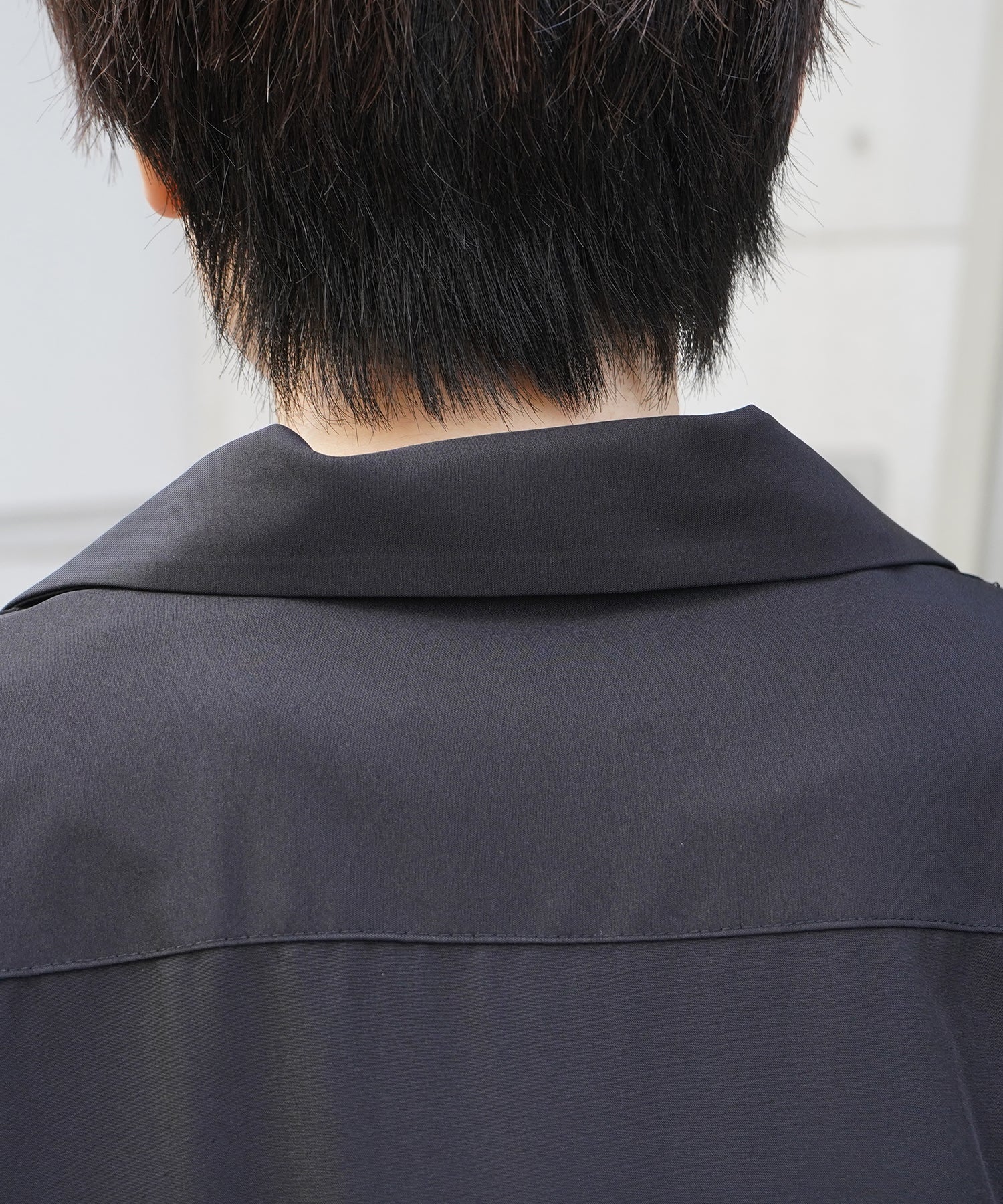 25SS 4WAYストレッチ オープンカラールーズシャツ