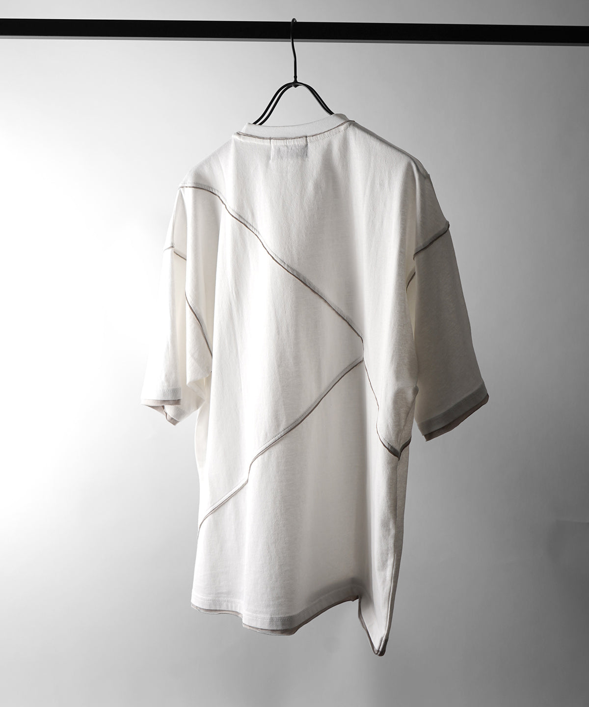 25SS カットオフ switching Tee 切替半袖Tシャツ