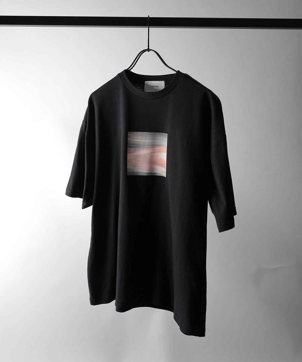 25SS アブストラクト絵画 フロントプリント 半袖Tシャツ