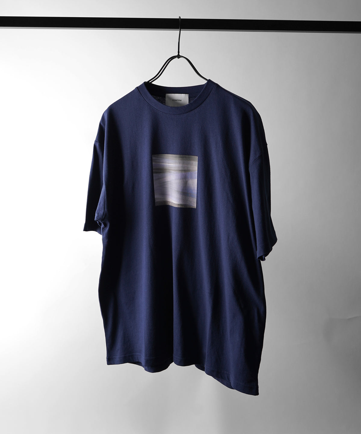 25SS アブストラクト絵画 フロントプリント 半袖Tシャツ