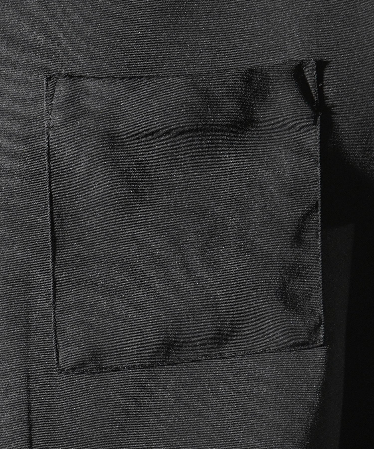 ビッグシルエット メタルボタン ドレープとろみ オープンカラー半袖シャツ