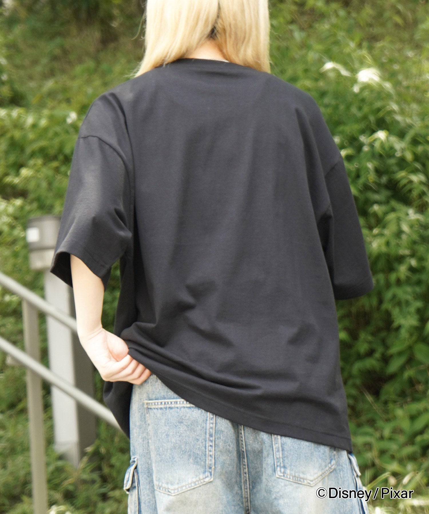 25SS【Disney Pixar / ディズニーピクサー】モンスターズ・インク ビッグシルエット半袖プリントTシャツ