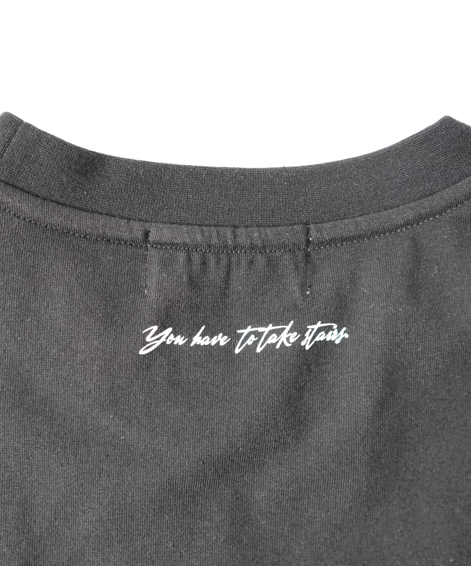 25SS ビッグシルエット プレーティング 半袖Tシャツ グラフィック プリント