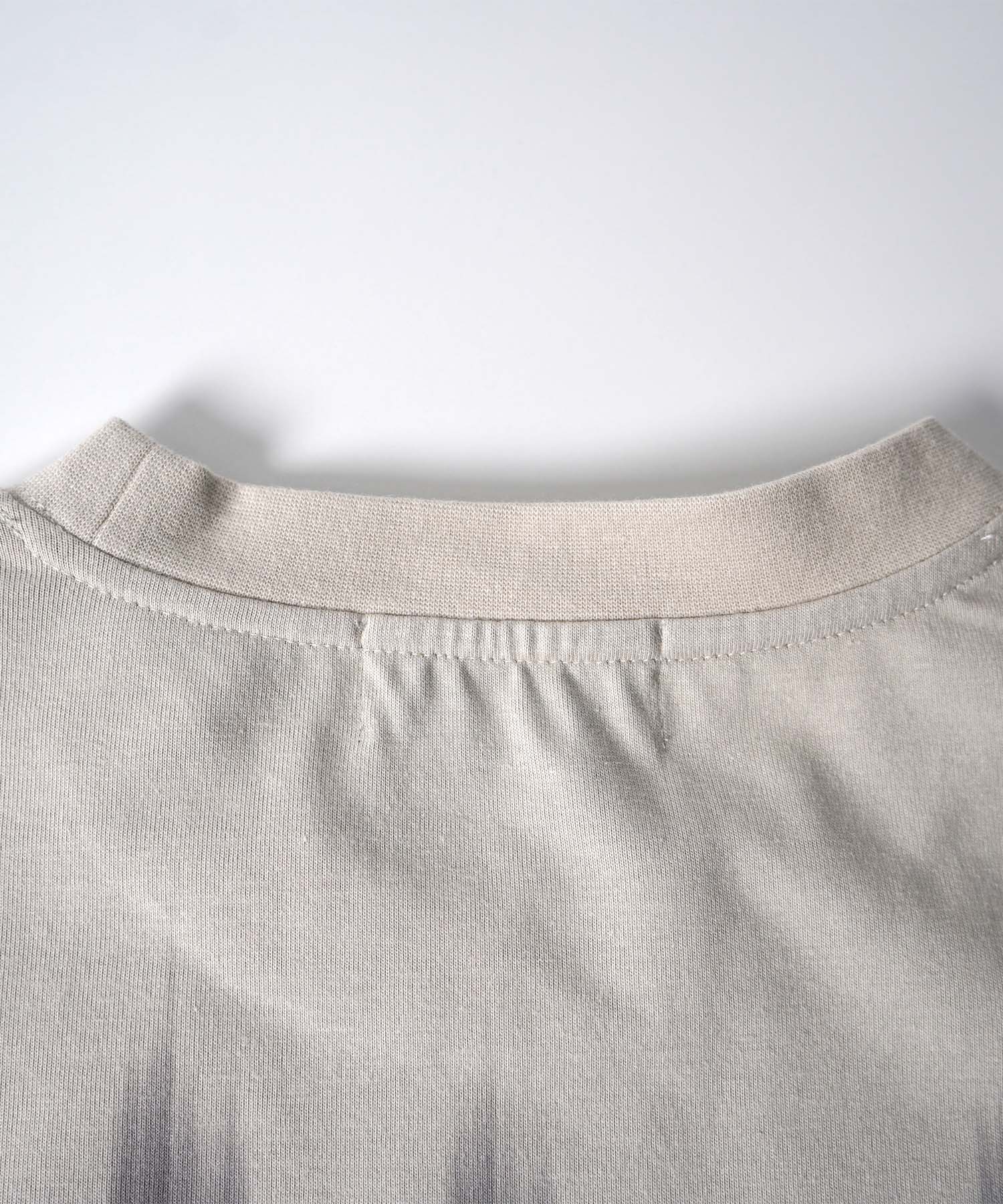 25SS ビッグシルエット プレーティング グラフィック プリント 半袖Tシャツ