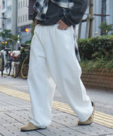 ヴィンテージメイク レトロライク ベーシックツイルデニム イージーワイドパンツ