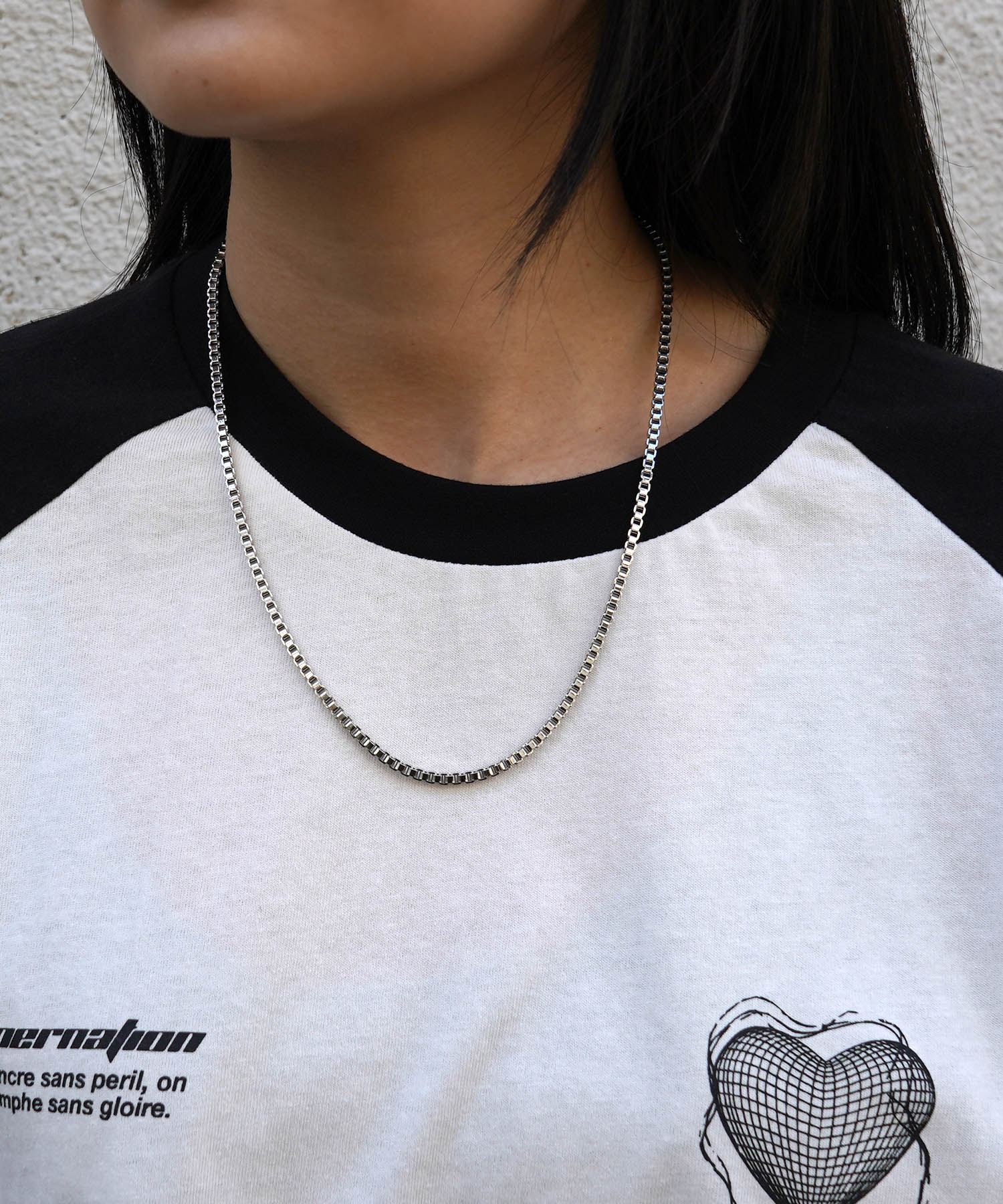 25SS 韓国ストリート ハート グランジロゴ Y2K ビッグシルエット半袖Tシャツ