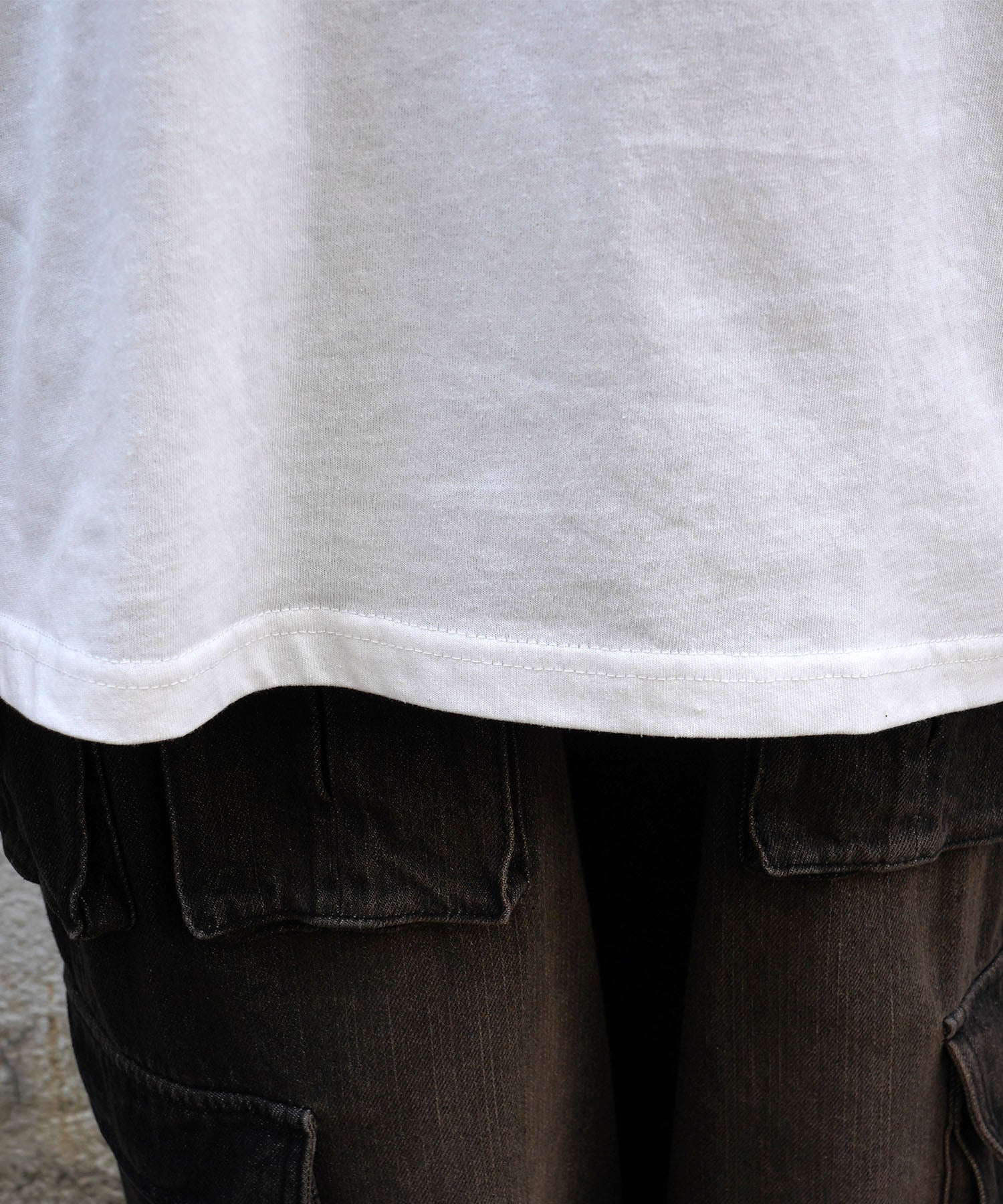 25SS 韓国ストリート ハート グランジロゴ Y2K ビッグシルエット半袖Tシャツ