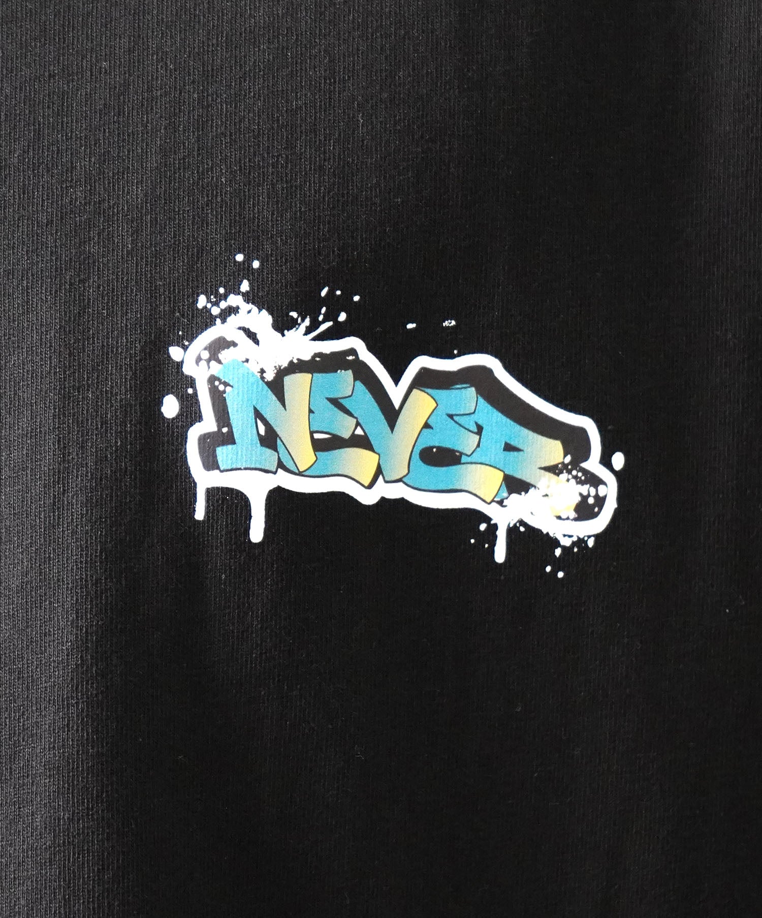 25SS ボックスシルエット スプラッシュ タギング ストリートグラフィック 半袖Tシャツ