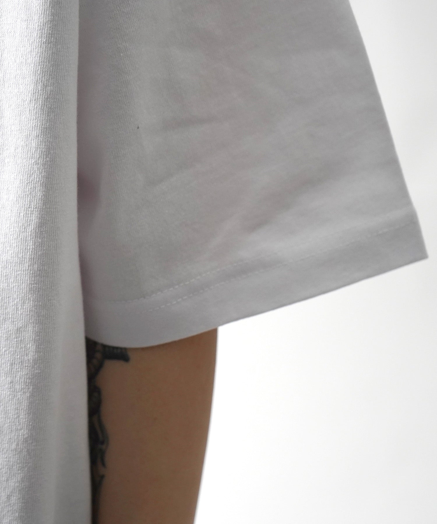 25SS ビッグシルエット "馬喰飯店" 中華メニュー バックプリント半袖Tシャツ