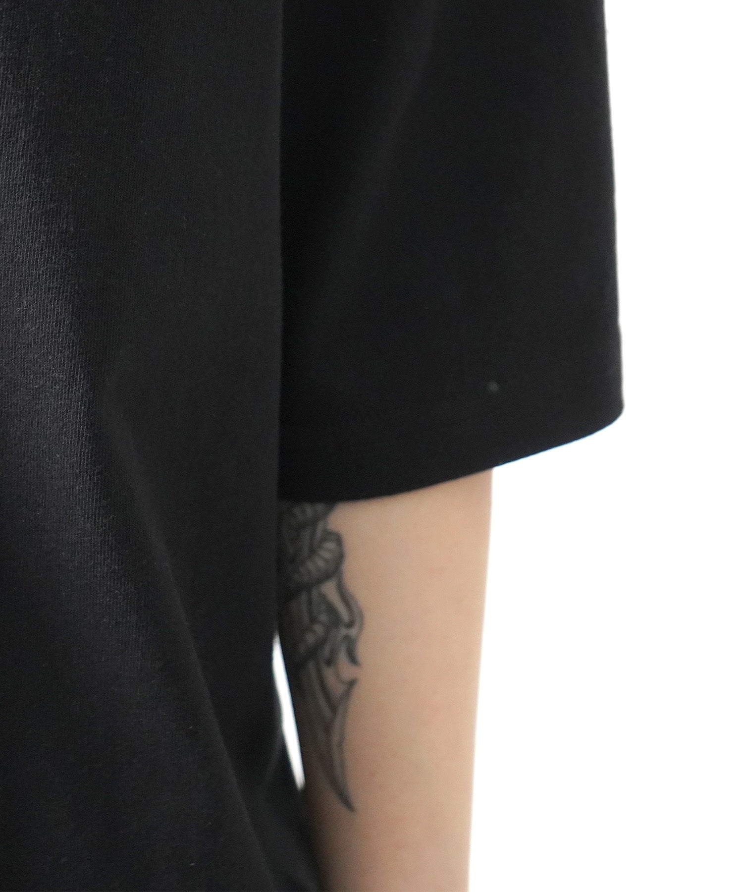 25SS 韓国ストリート ハート グランジロゴ Y2K ビッグシルエット半袖Tシャツ