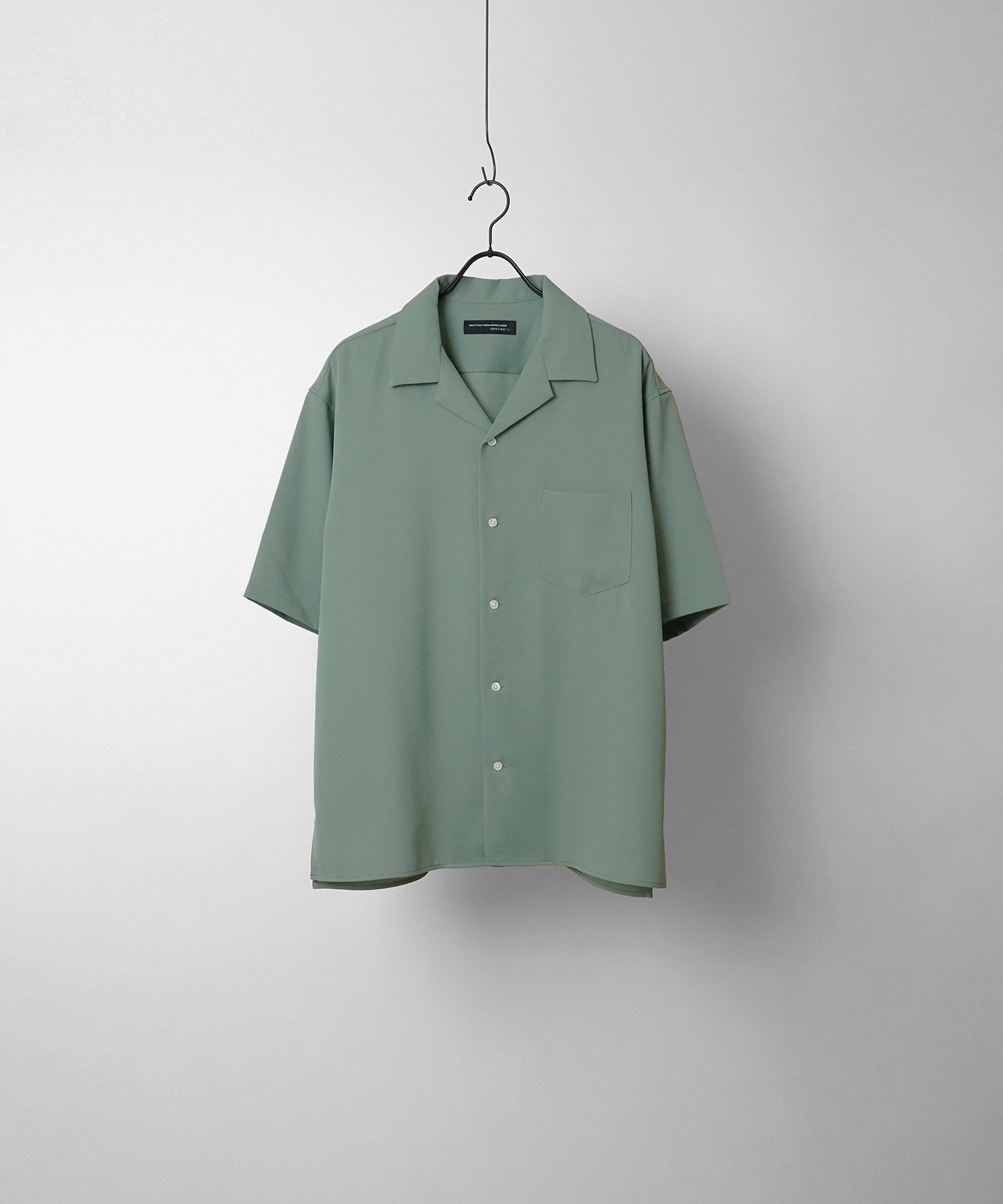 イージーケア ベーシックオープンカラーシャツ