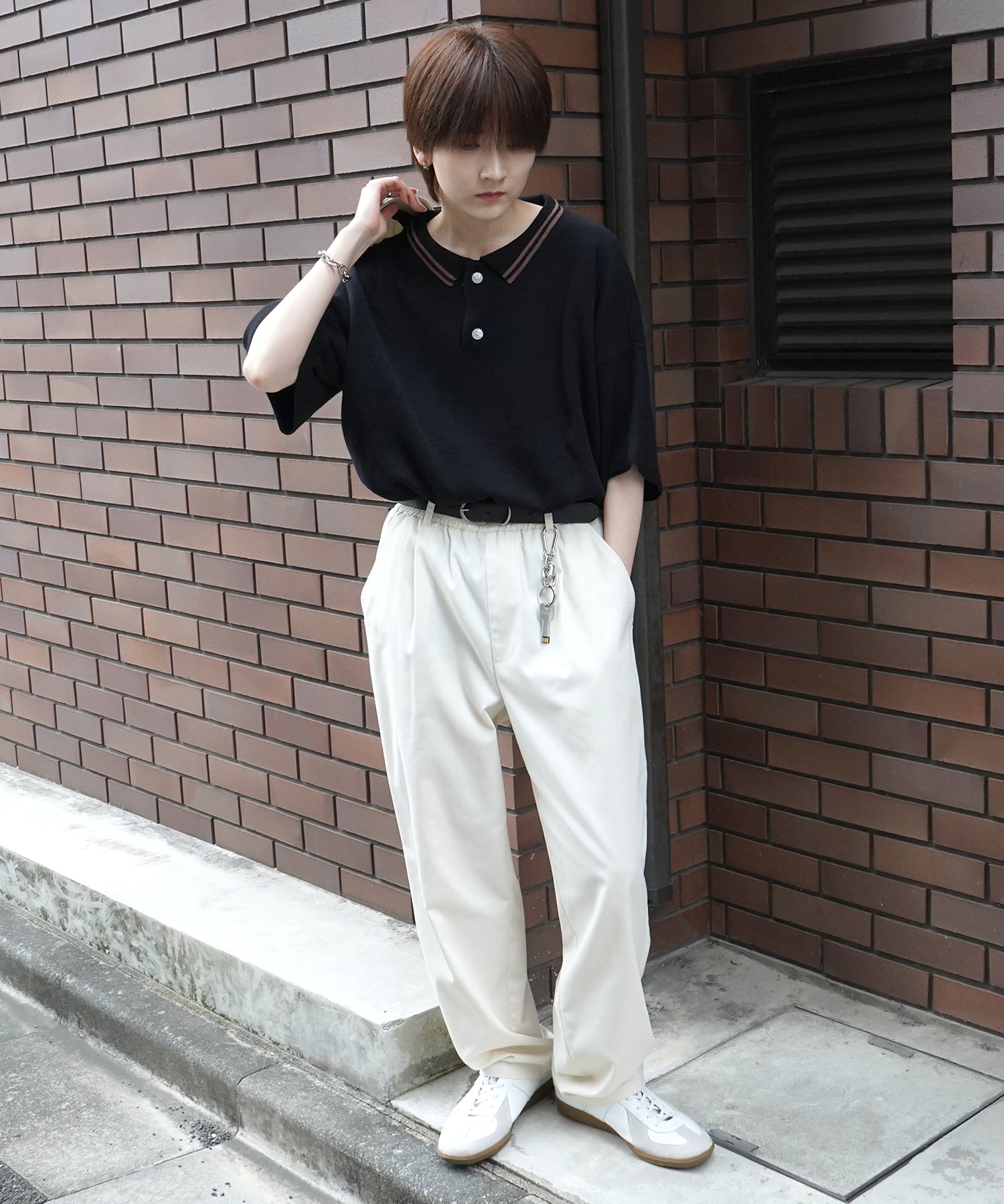 25SS ワイドテーパード リラックスイージー シェフパンツ