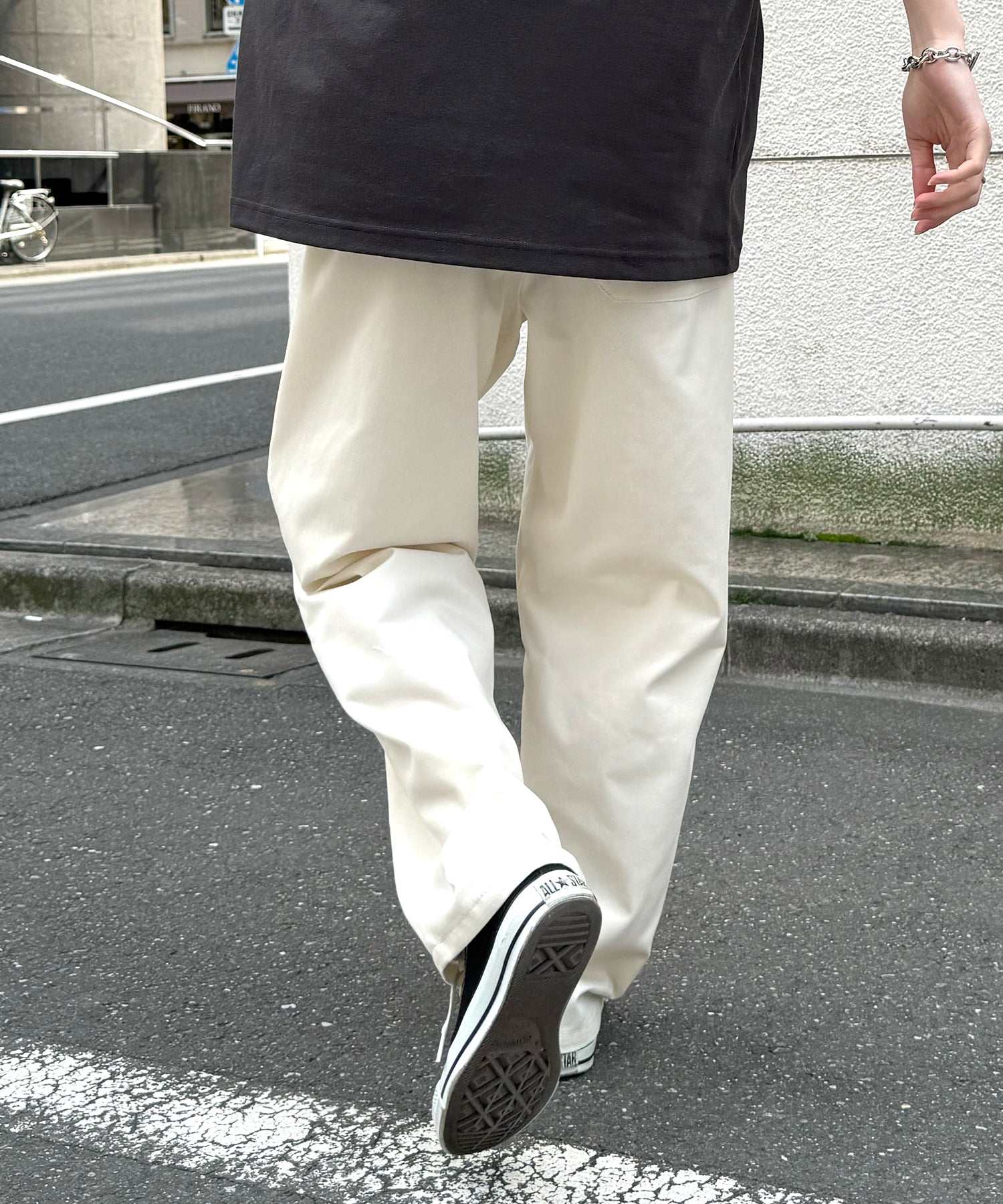 25SS ワイドテーパード リラックスイージー シェフパンツ