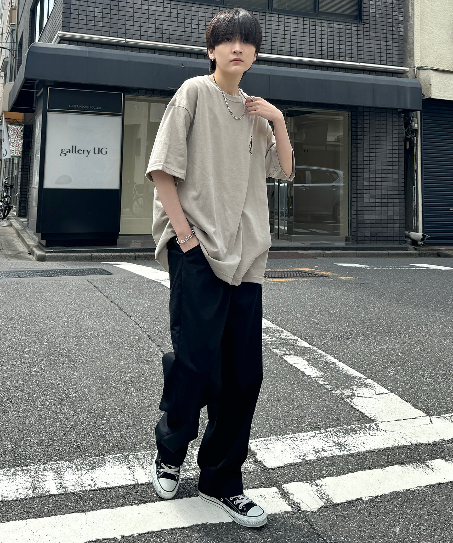 25SS ワイドテーパード リラックスイージー シェフパンツ