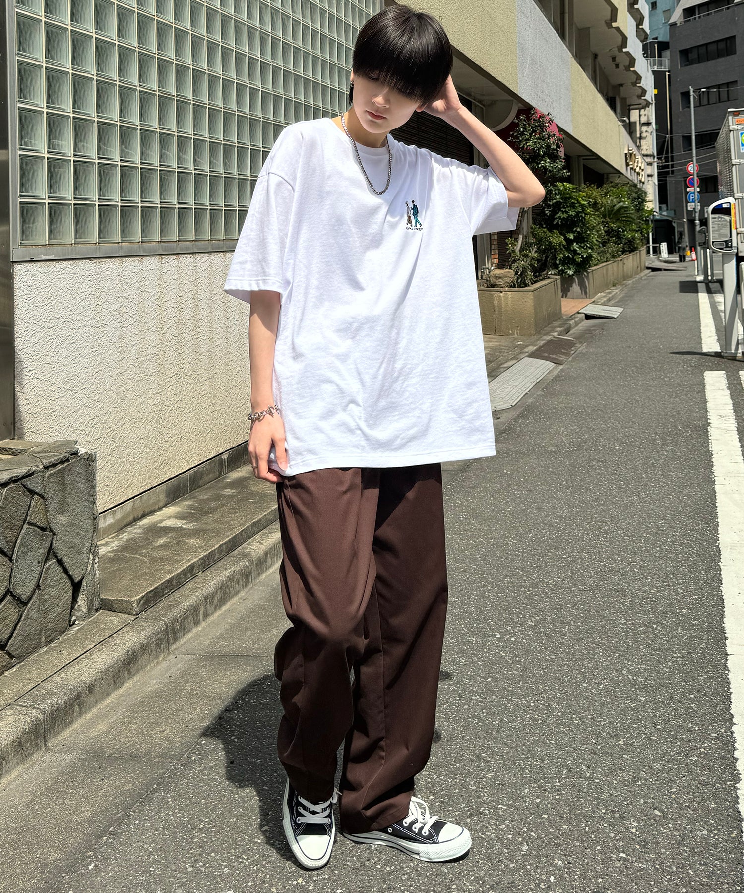 25SS ワイドテーパード リラックスイージー シェフパンツ